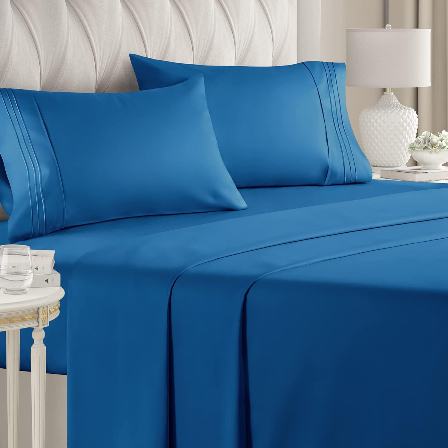 CGK Unlimited 4-Piece Microfiber Bed Sheet Set