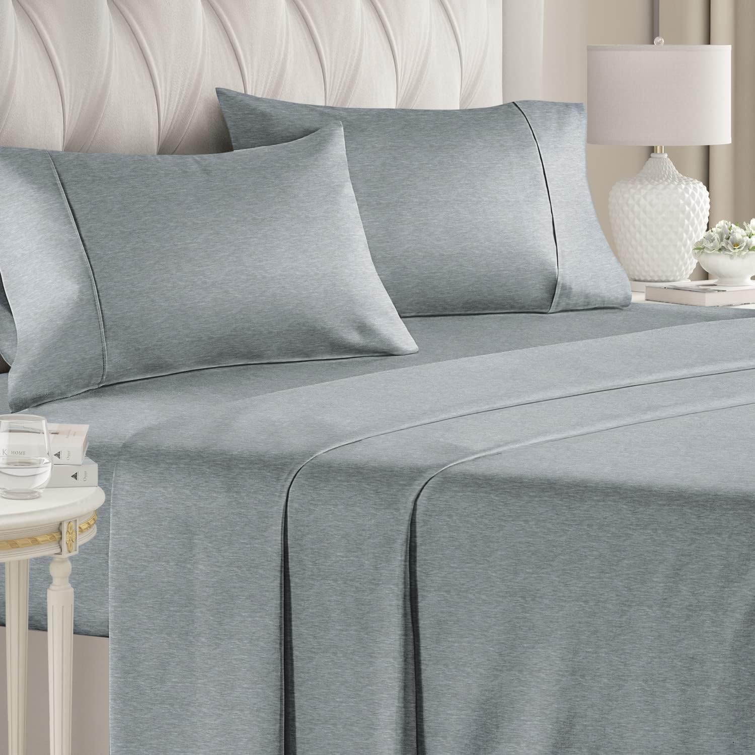 CGK Unlimited 4-Piece Microfiber Bed Sheet Set