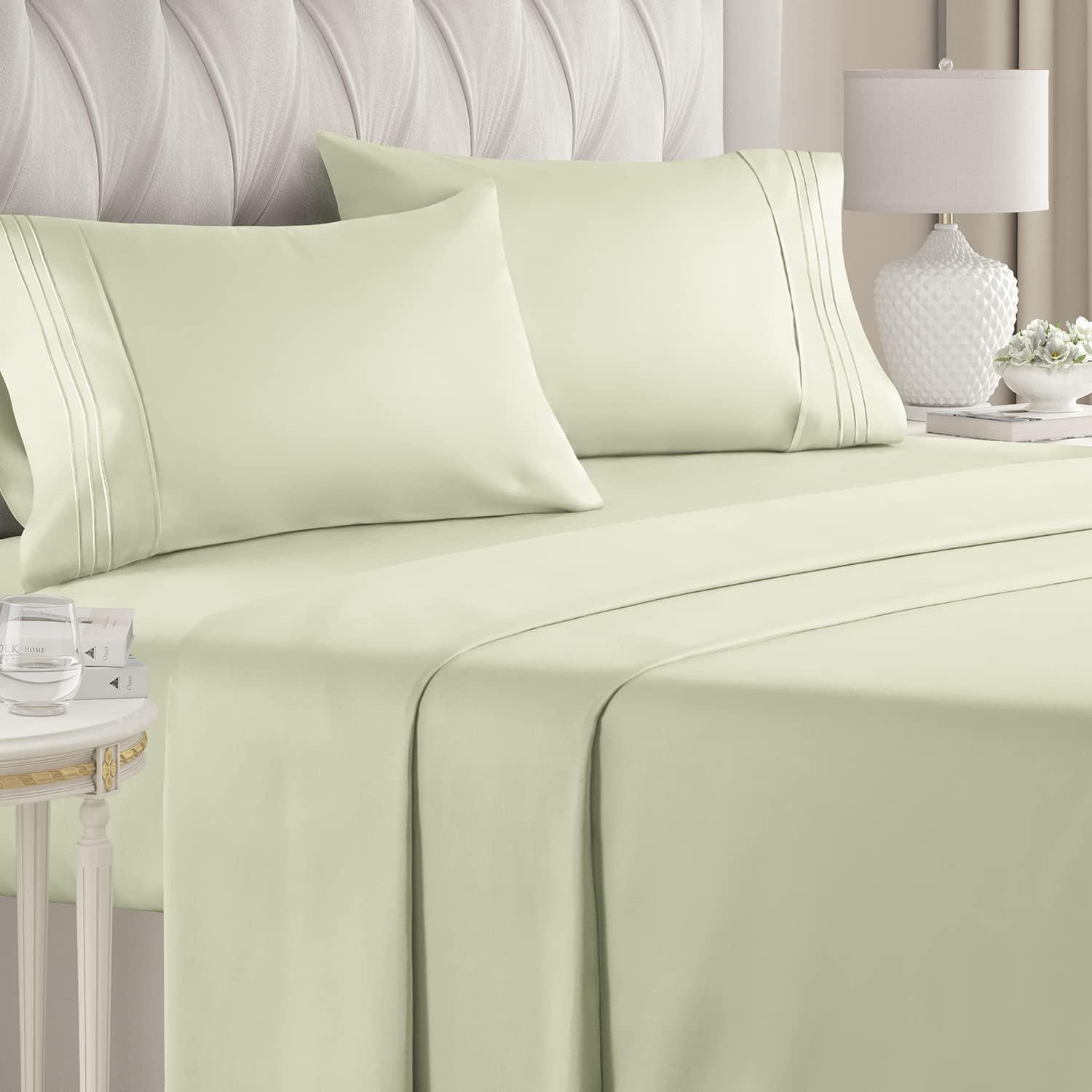 CGK Unlimited 4-Piece Microfiber Bed Sheet Set