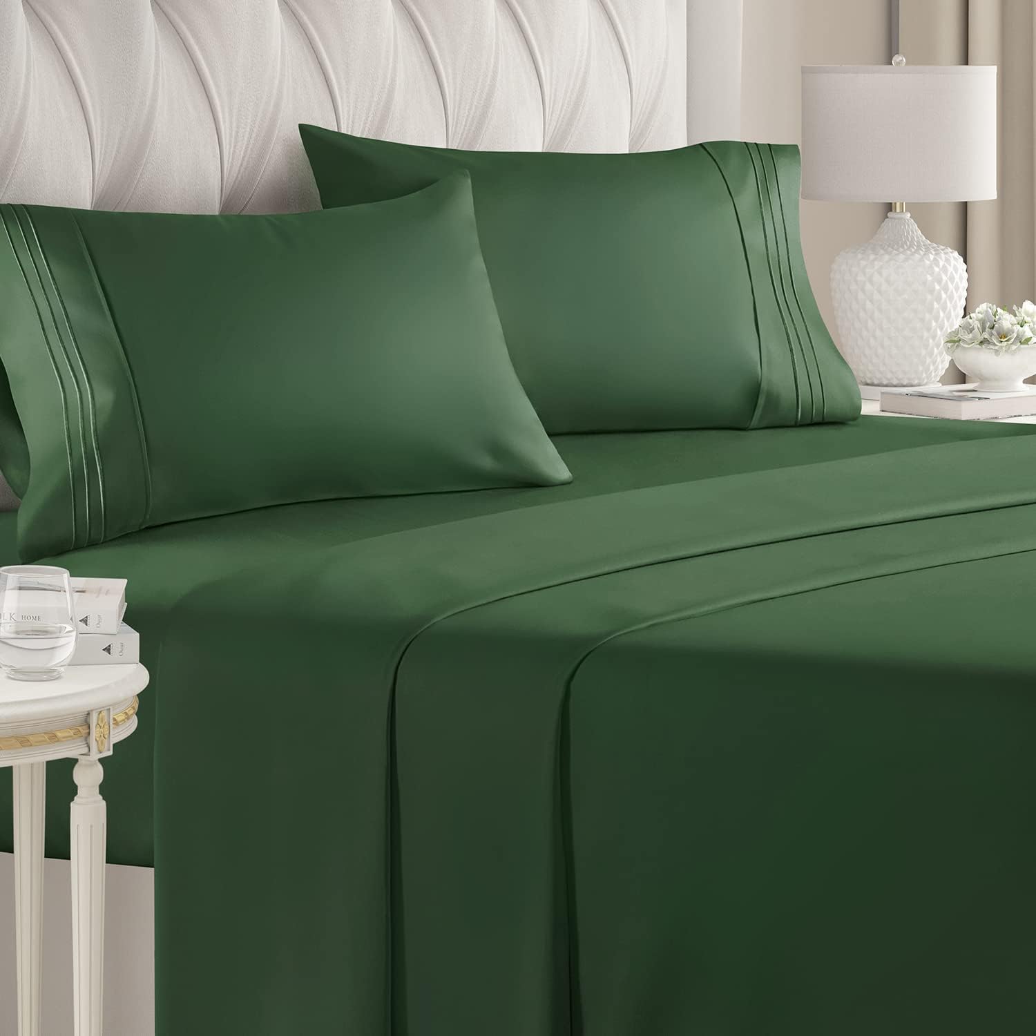 CGK Unlimited 4-Piece Microfiber Bed Sheet Set