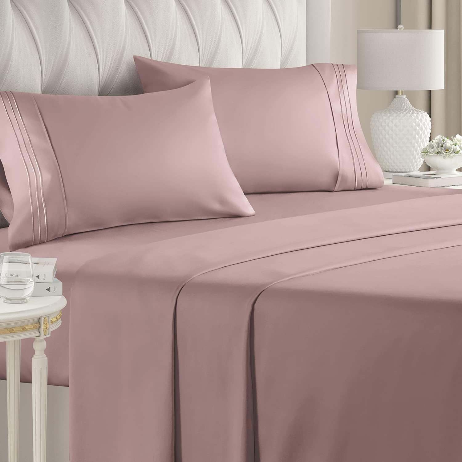 CGK Unlimited 4-Piece Microfiber Bed Sheet Set