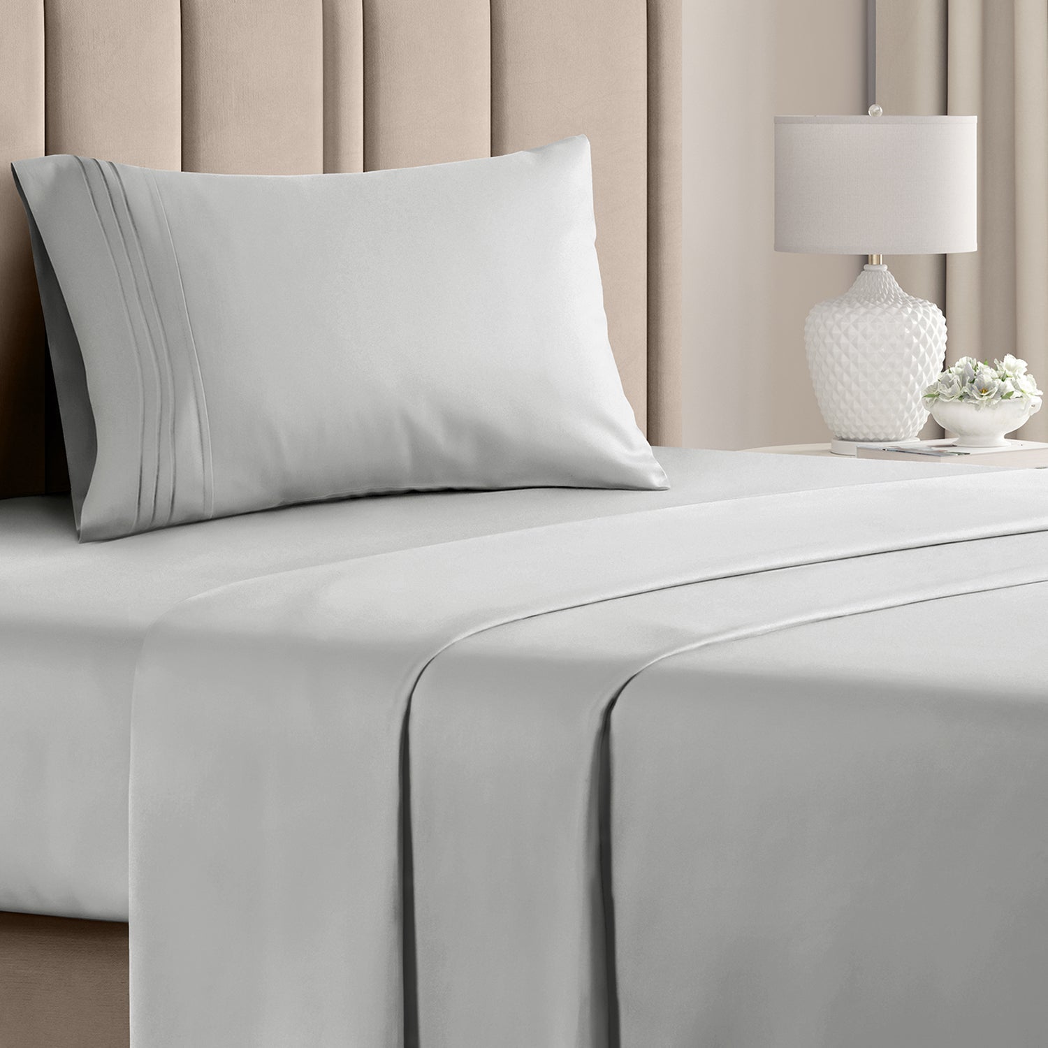CGK Unlimited 4-Piece Microfiber Bed Sheet Set