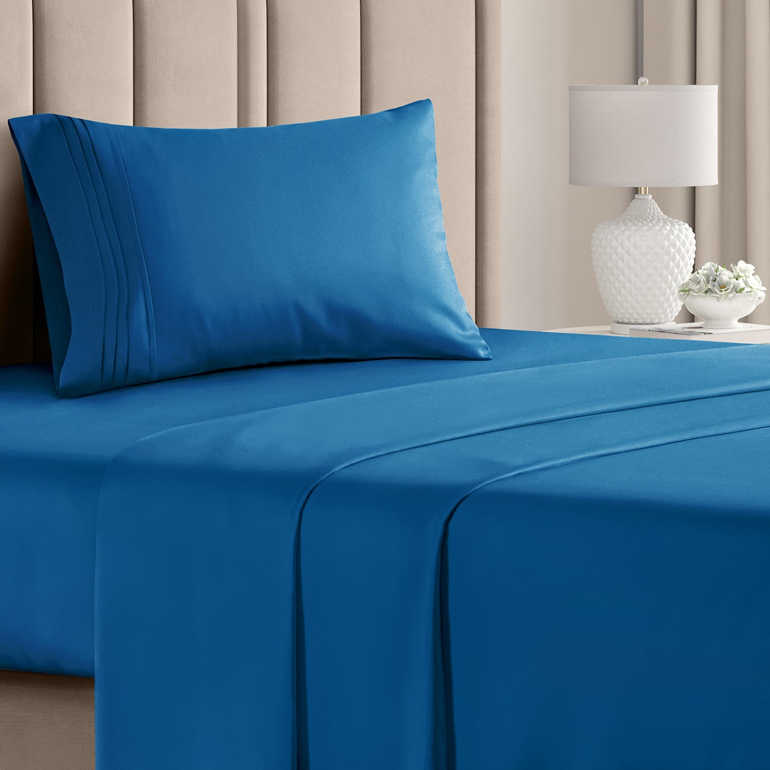 CGK Unlimited 4-Piece Microfiber Bed Sheet Set
