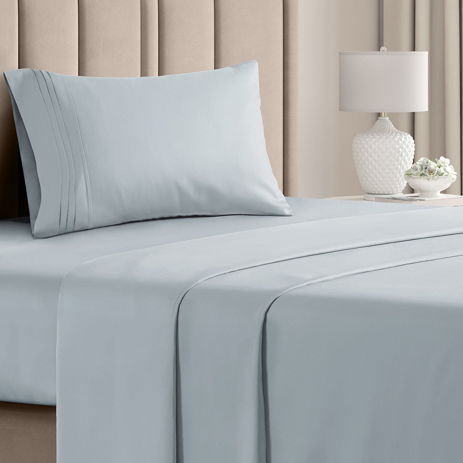 CGK Unlimited 4-Piece Microfiber Bed Sheet Set