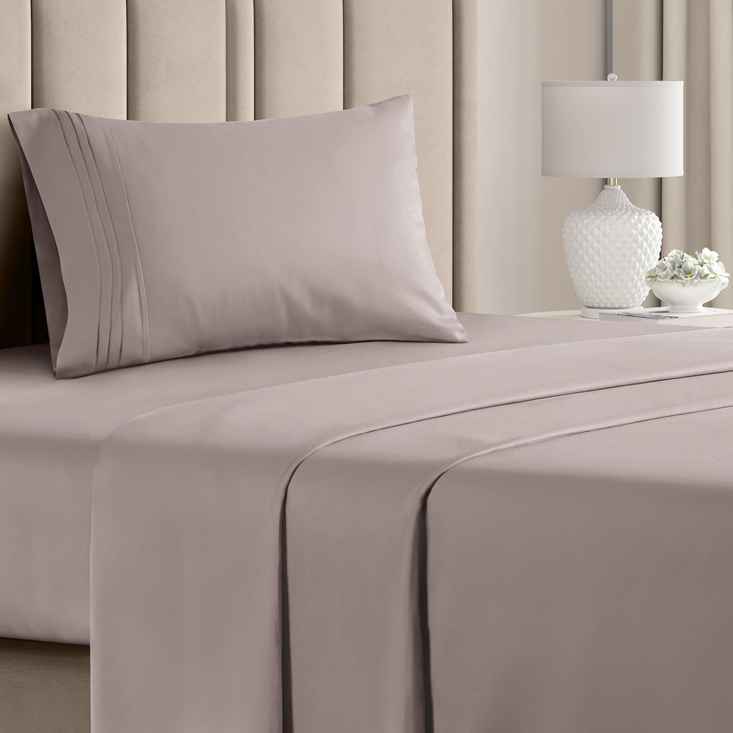 CGK Unlimited 4-Piece Microfiber Bed Sheet Set