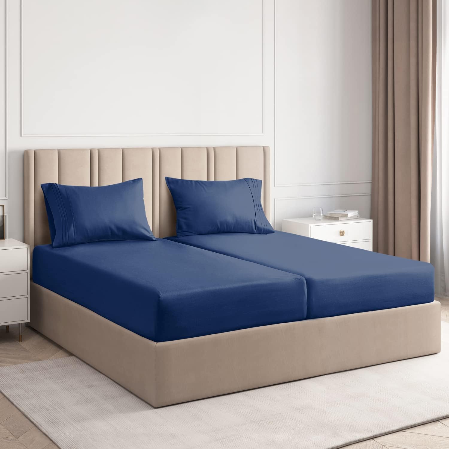 CGK Unlimited 4-Piece Microfiber Bed Sheet Set