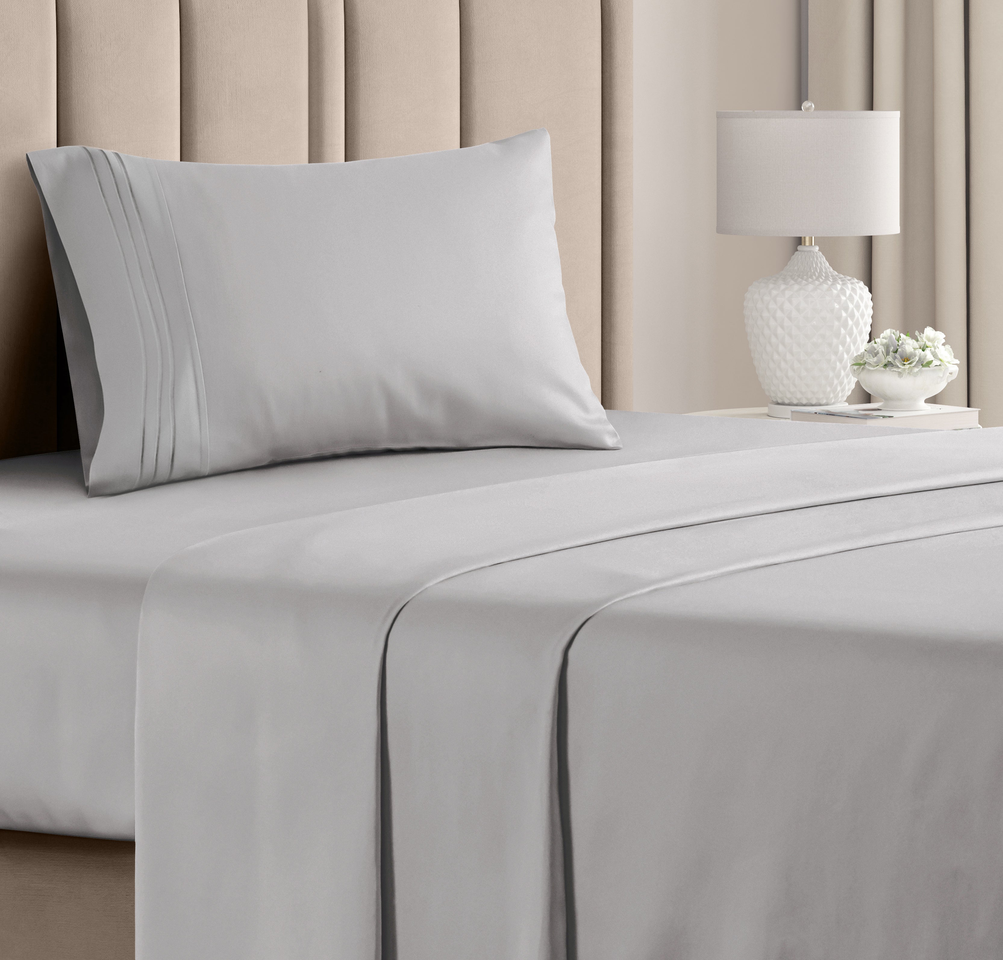 CGK Unlimited 4-Piece Microfiber Bed Sheet Set