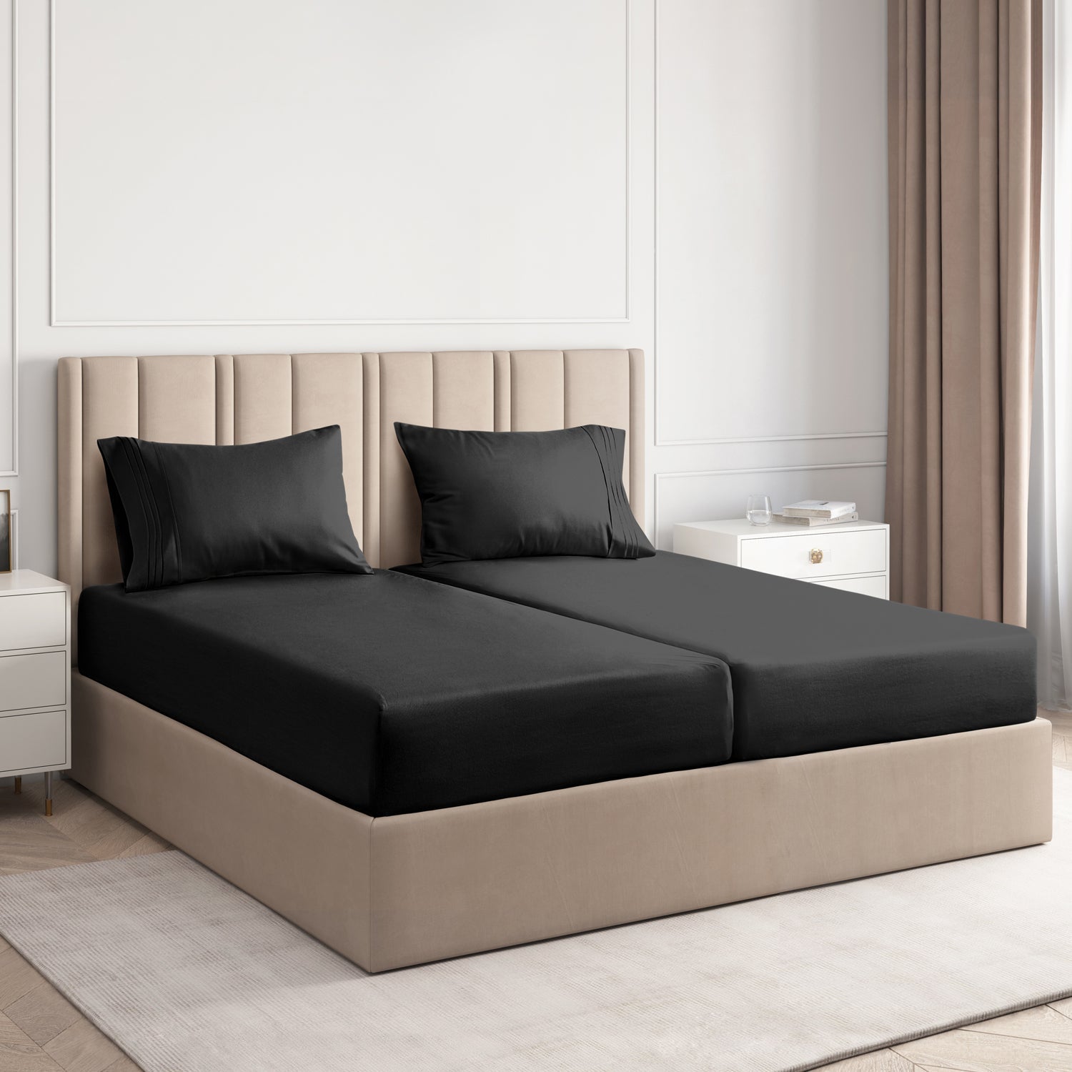 CGK Unlimited 4-Piece Microfiber Bed Sheet Set