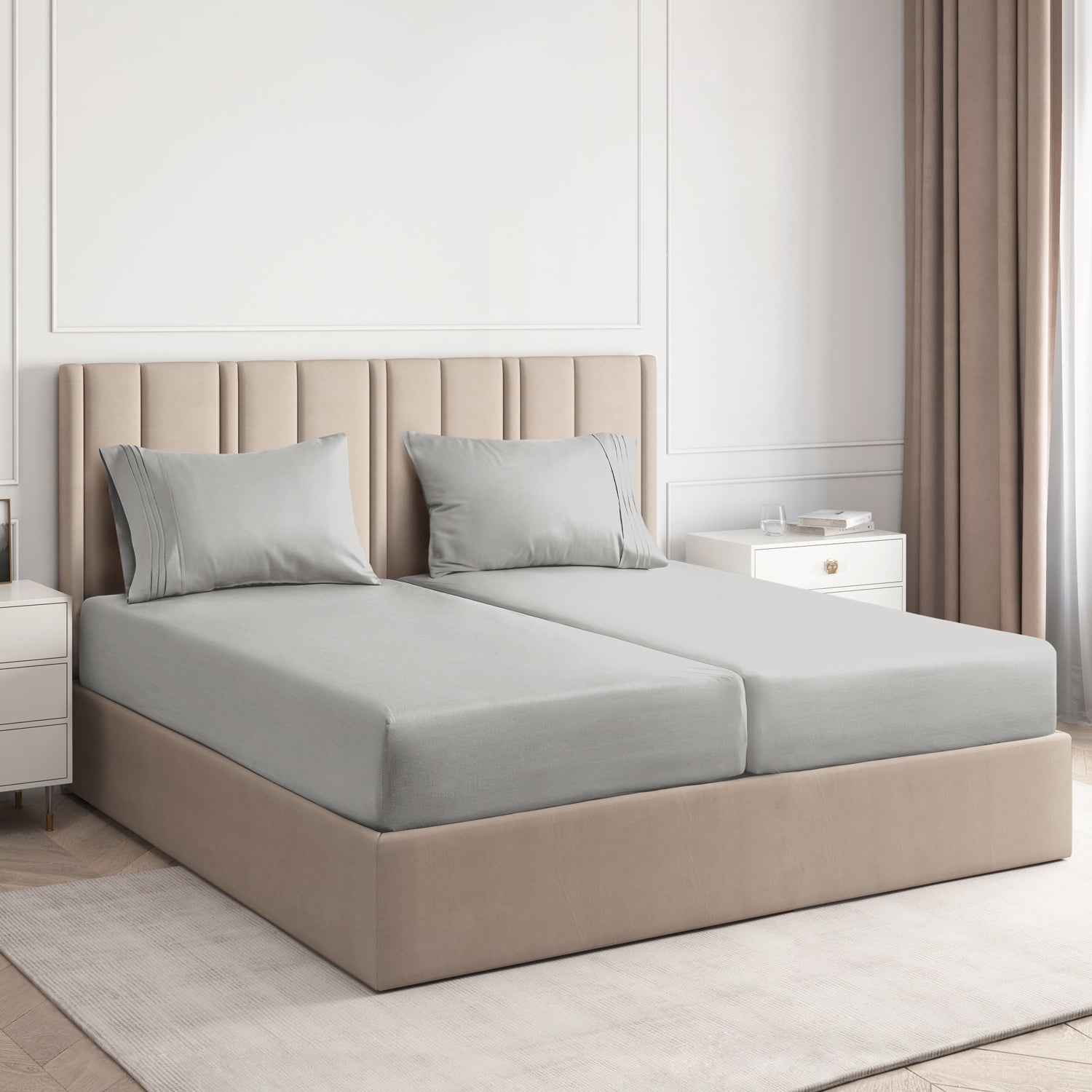 CGK Unlimited 4-Piece Microfiber Bed Sheet Set