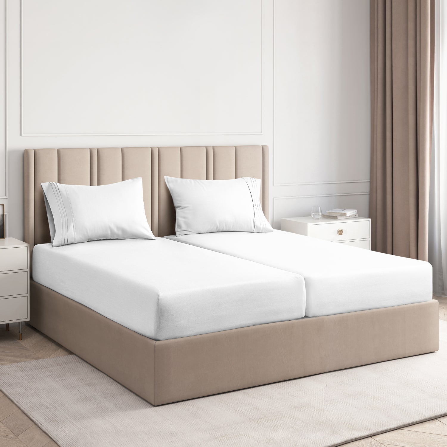 CGK Unlimited 4-Piece Microfiber Bed Sheet Set