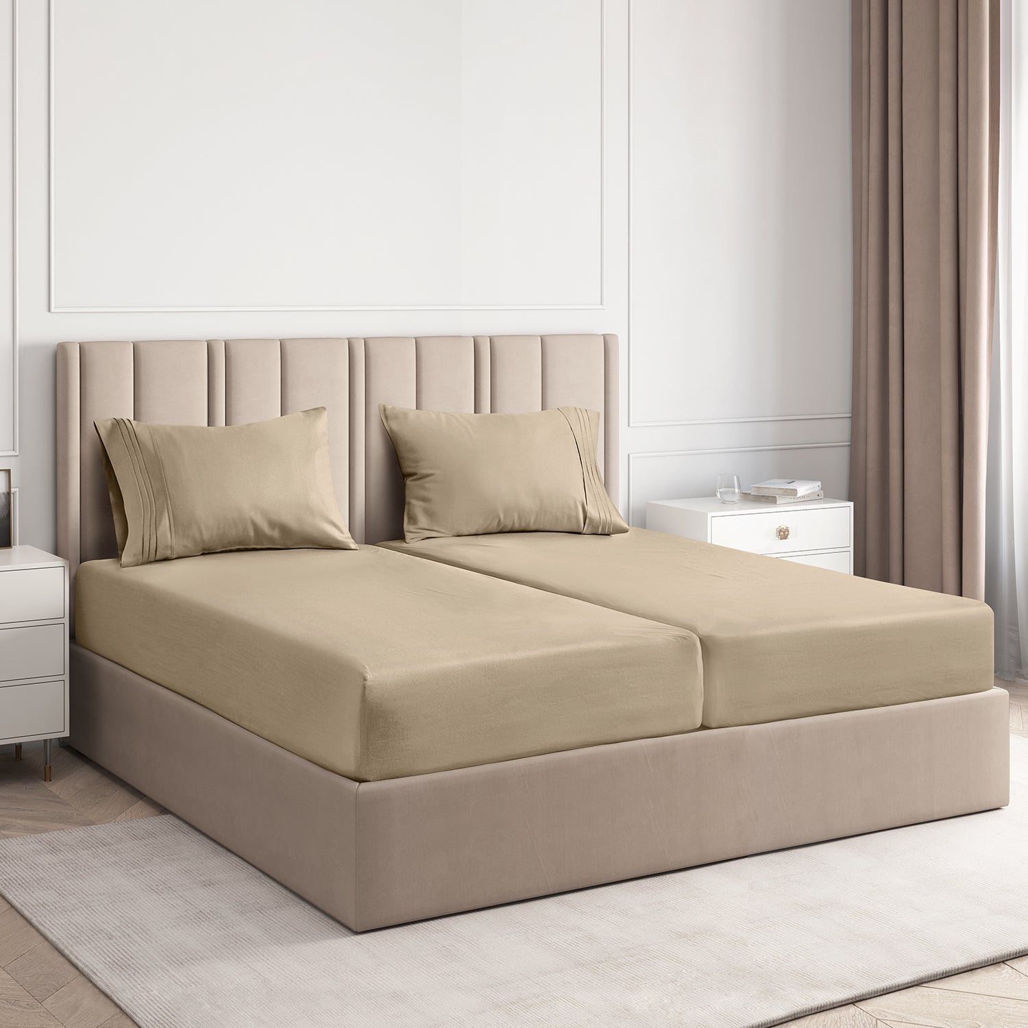 CGK Unlimited 4-Piece Microfiber Bed Sheet Set