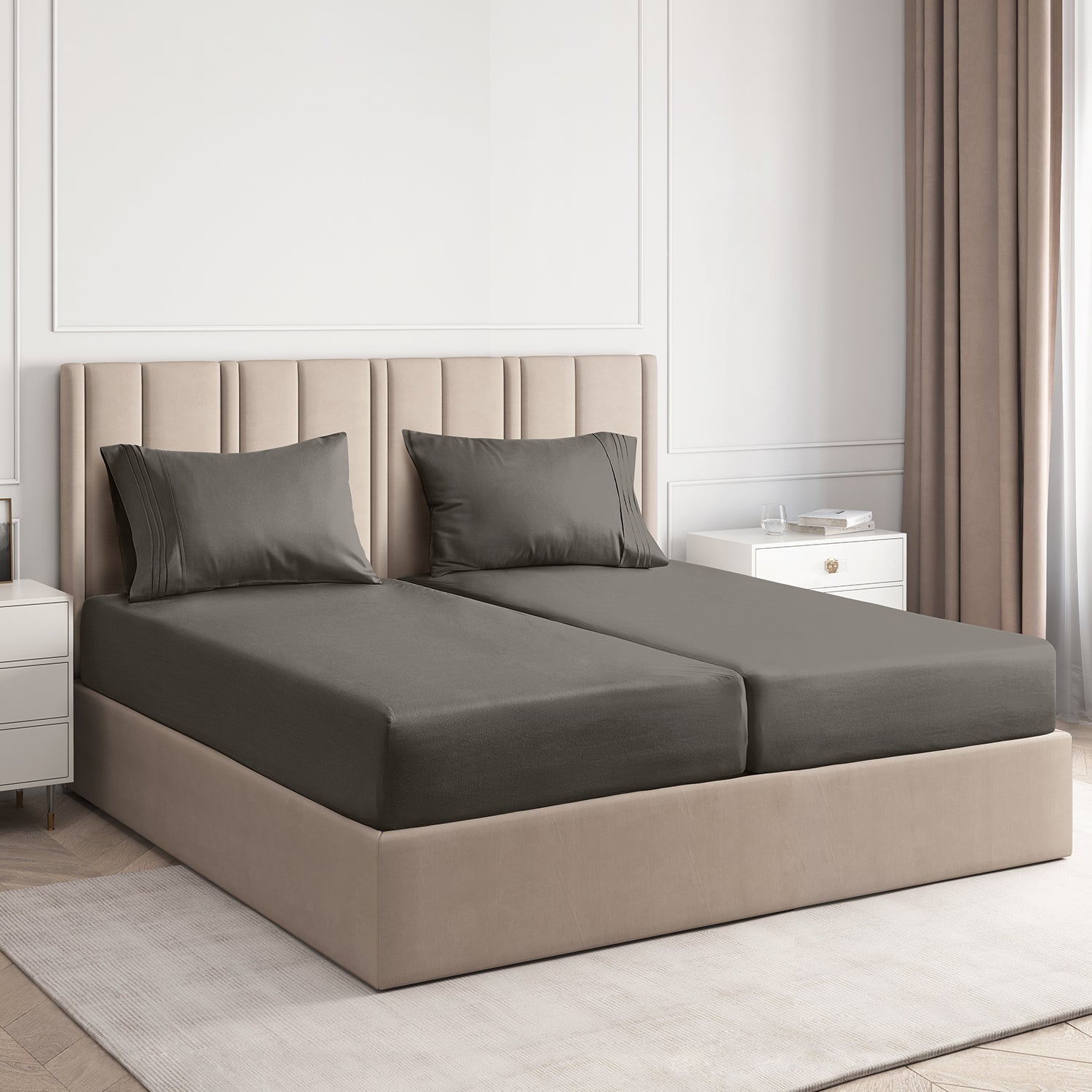 CGK Unlimited 4-Piece Microfiber Bed Sheet Set