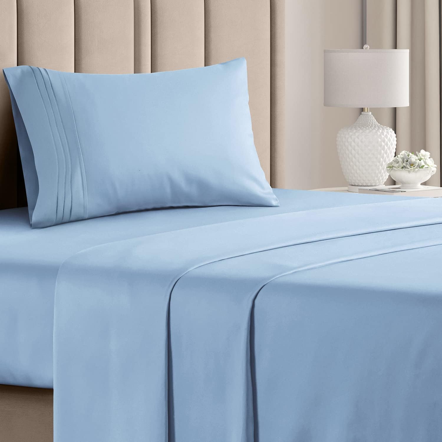 CGK Unlimited 4-Piece Microfiber Bed Sheet Set