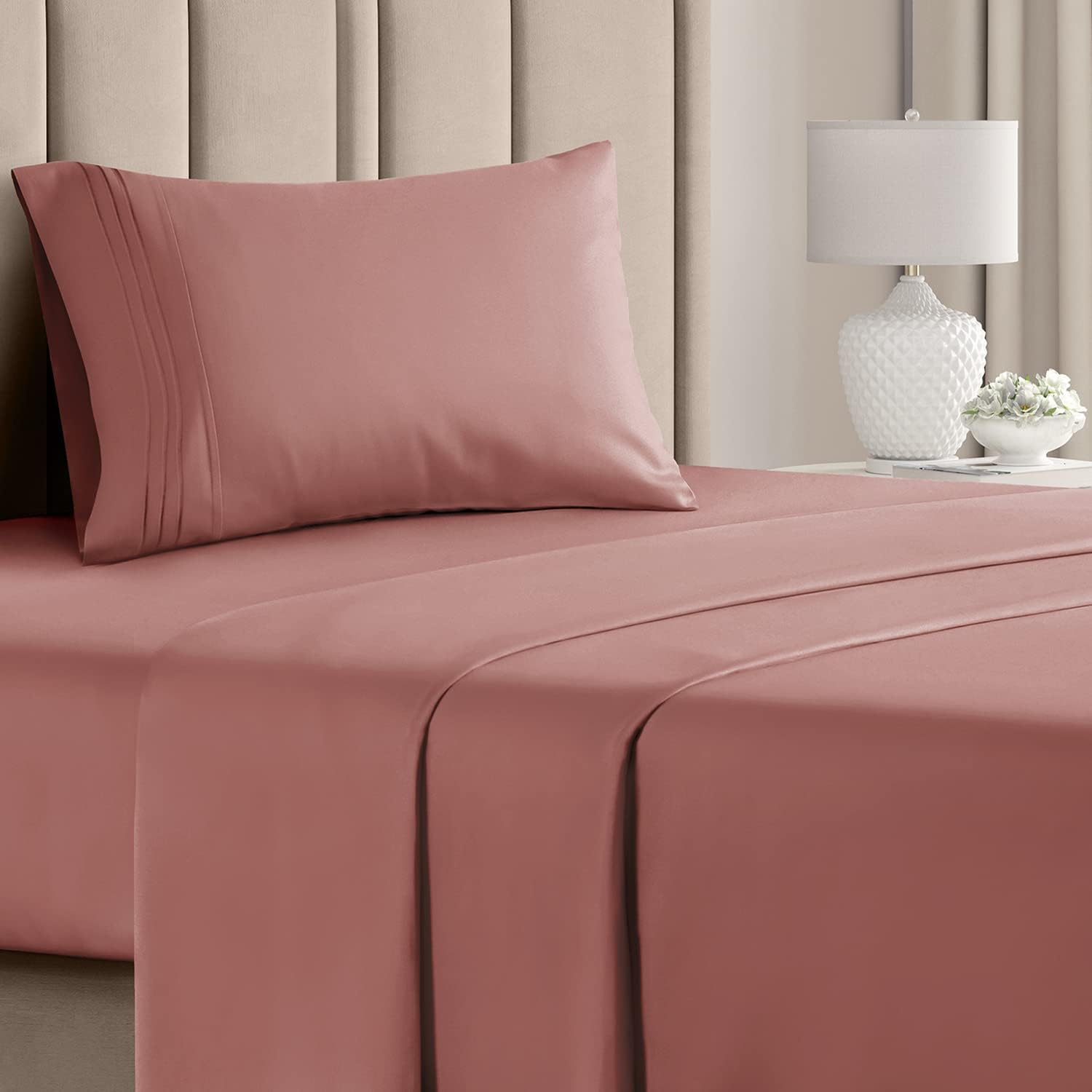 CGK Unlimited 4-Piece Microfiber Bed Sheet Set
