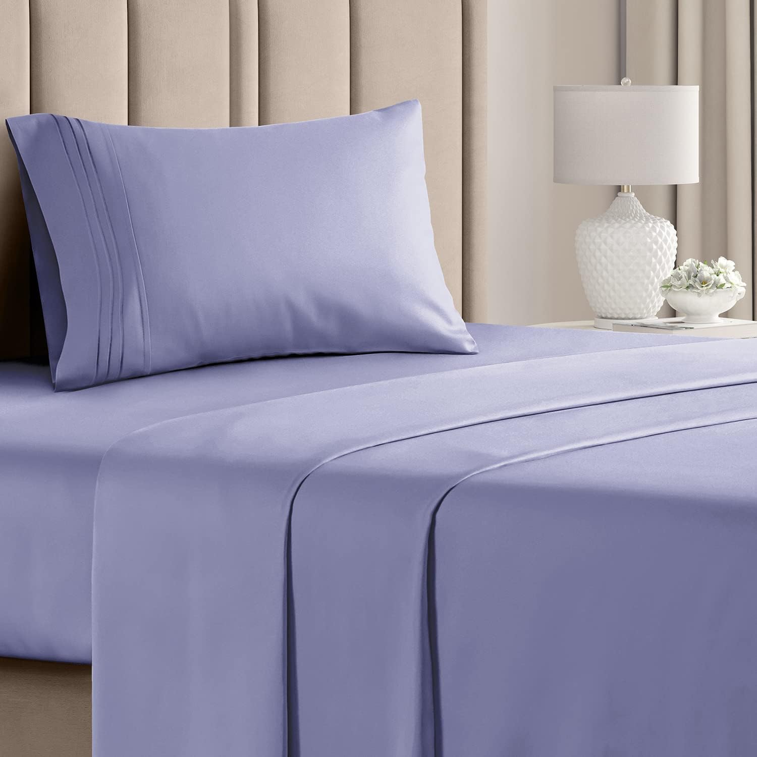 CGK Unlimited 4-Piece Microfiber Bed Sheet Set