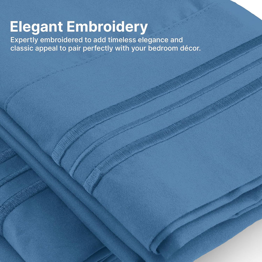 CGK Unlimited 4-Piece Microfiber Bed Sheet Set