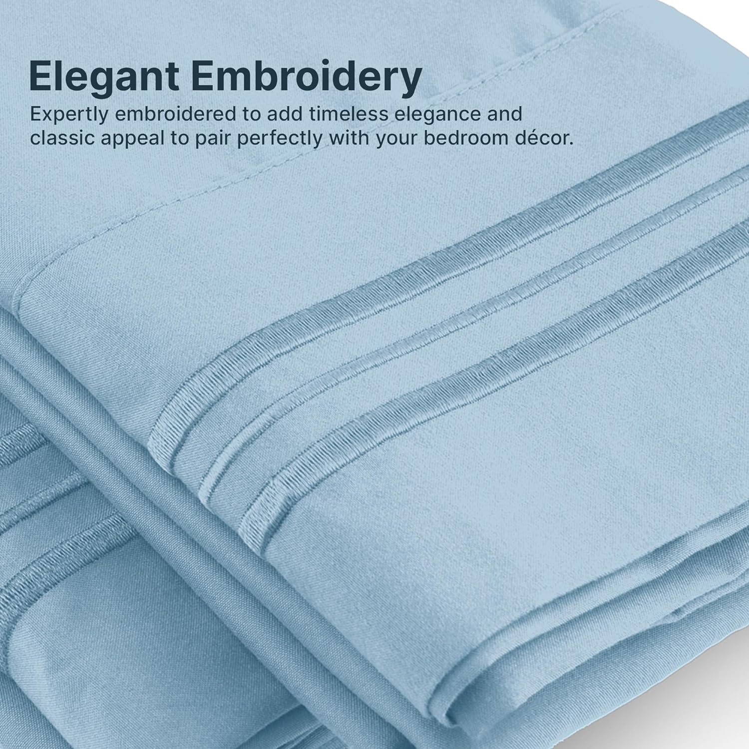 CGK Unlimited 4-Piece Microfiber Bed Sheet Set