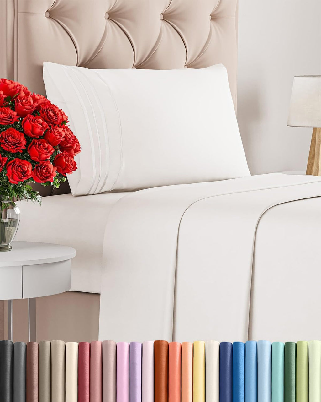 CGK Unlimited 4-Piece Microfiber Bed Sheet Set