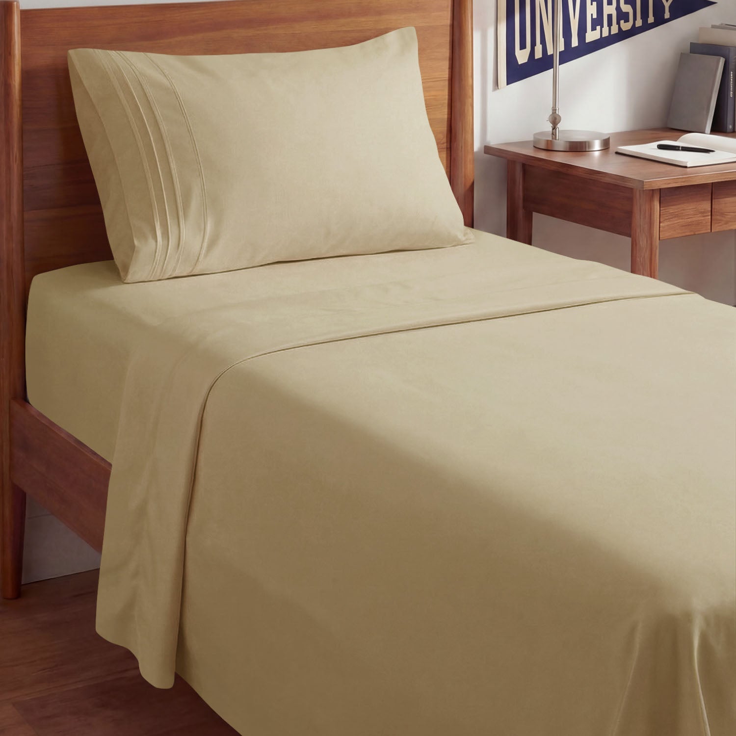 CGK Unlimited 4-Piece Microfiber Bed Sheet Set