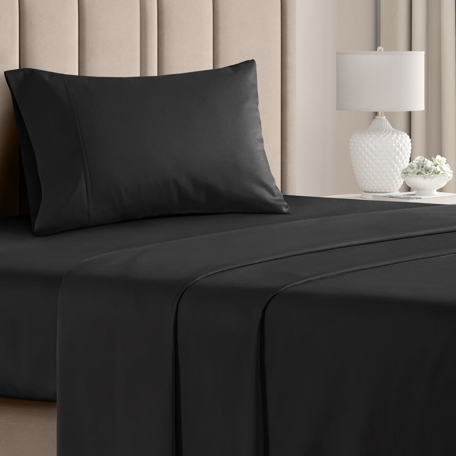 CGK Unlimited 4-Piece Microfiber Bed Sheet Set