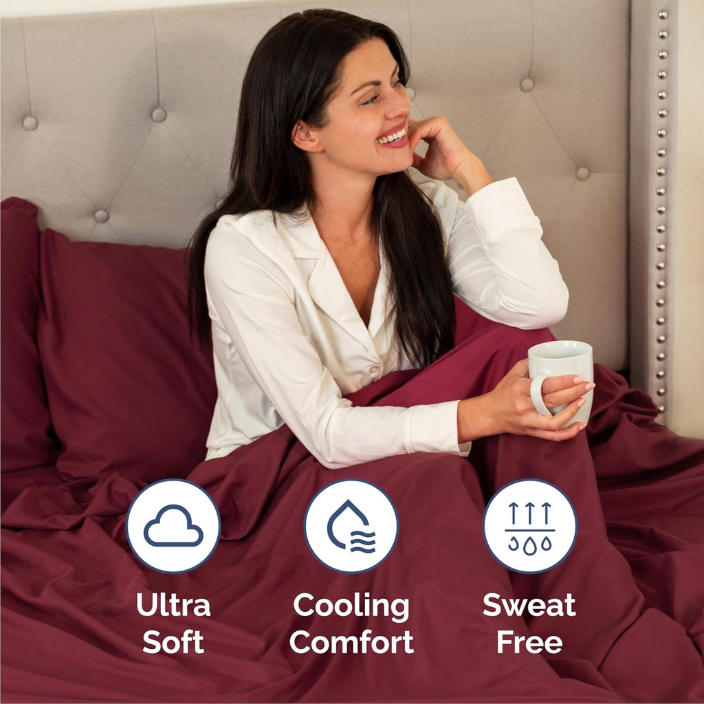 CGK Unlimited 4-Piece Microfiber Bed Sheet Set