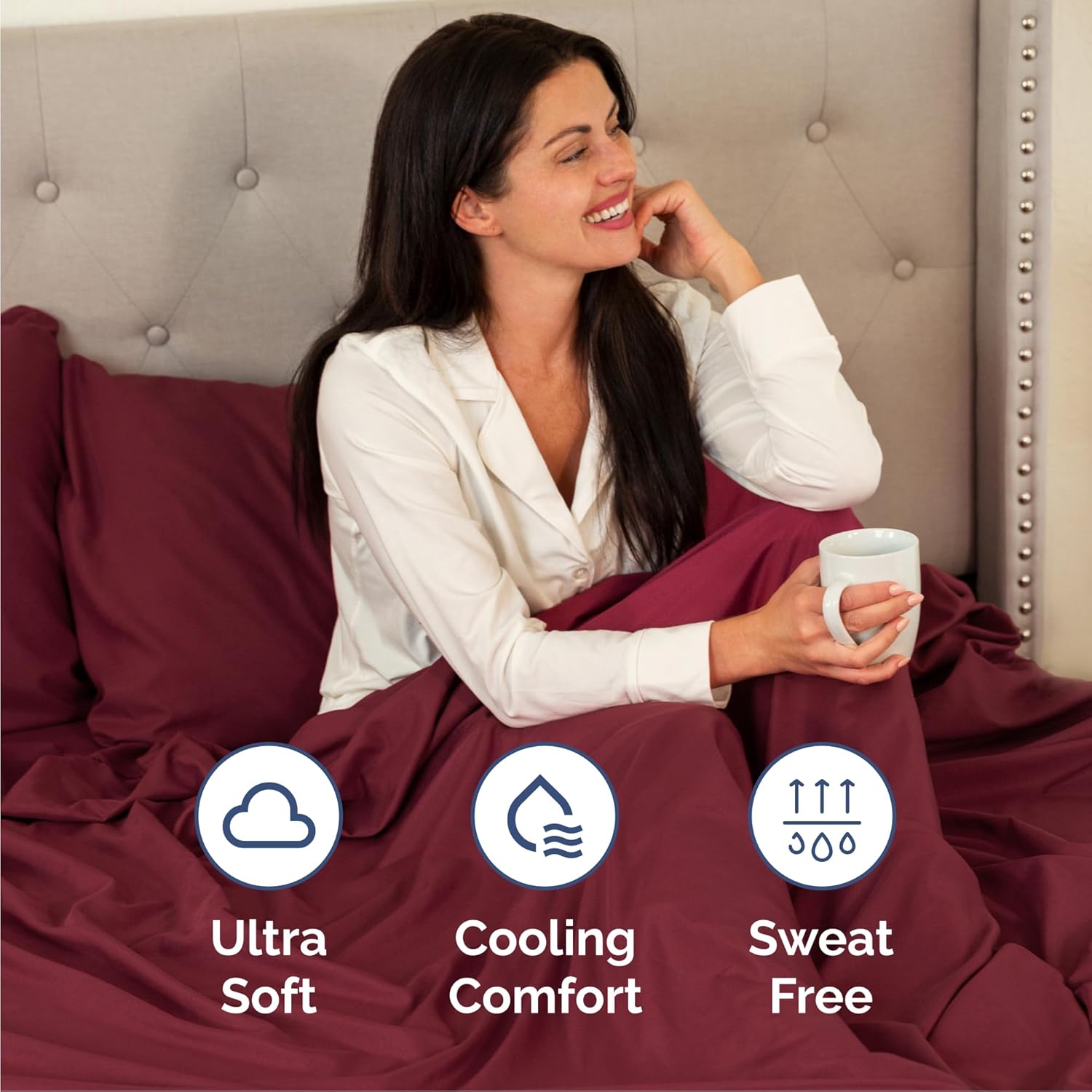 CGK Unlimited 4-Piece Microfiber Bed Sheet Set
