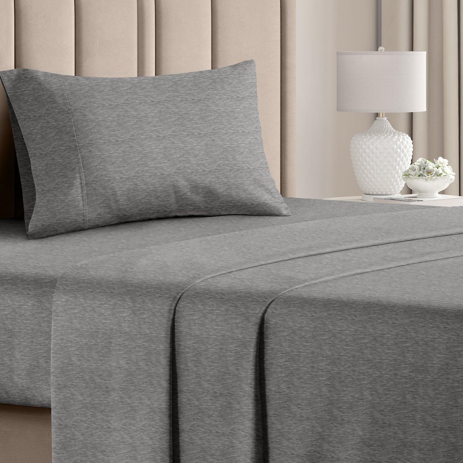 CGK Unlimited 4-Piece Microfiber Bed Sheet Set