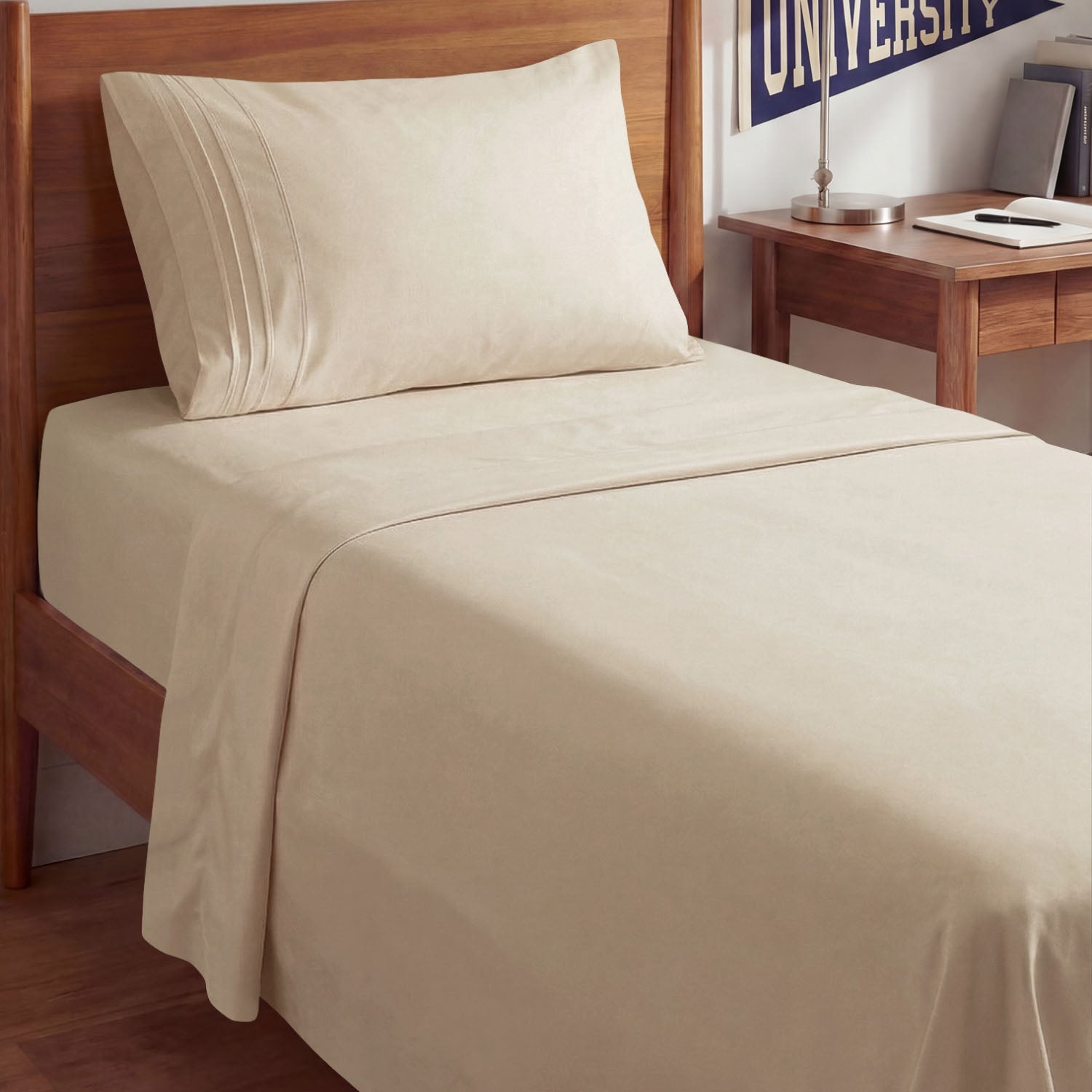 CGK Unlimited 4-Piece Microfiber Bed Sheet Set