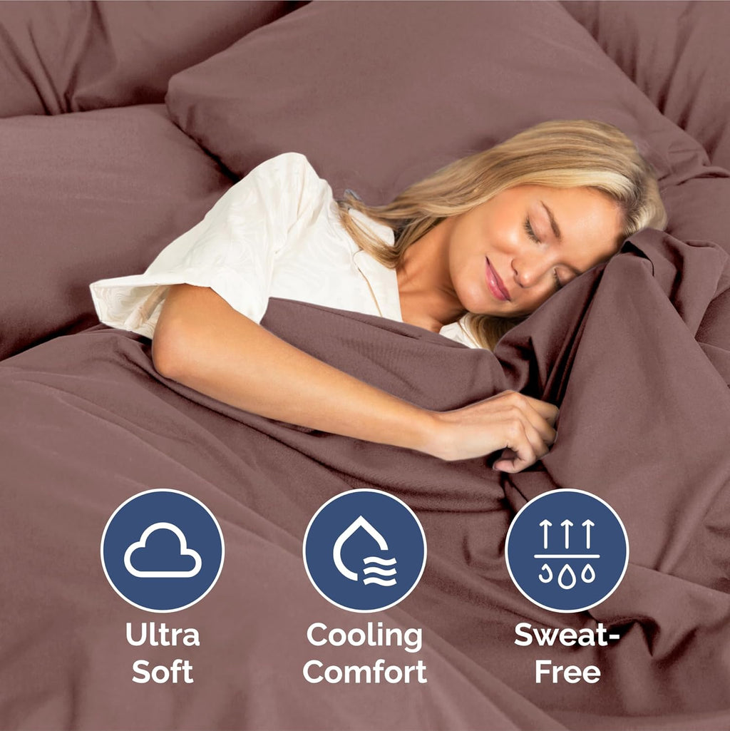 CGK Unlimited 4-Piece Microfiber Bed Sheet Set