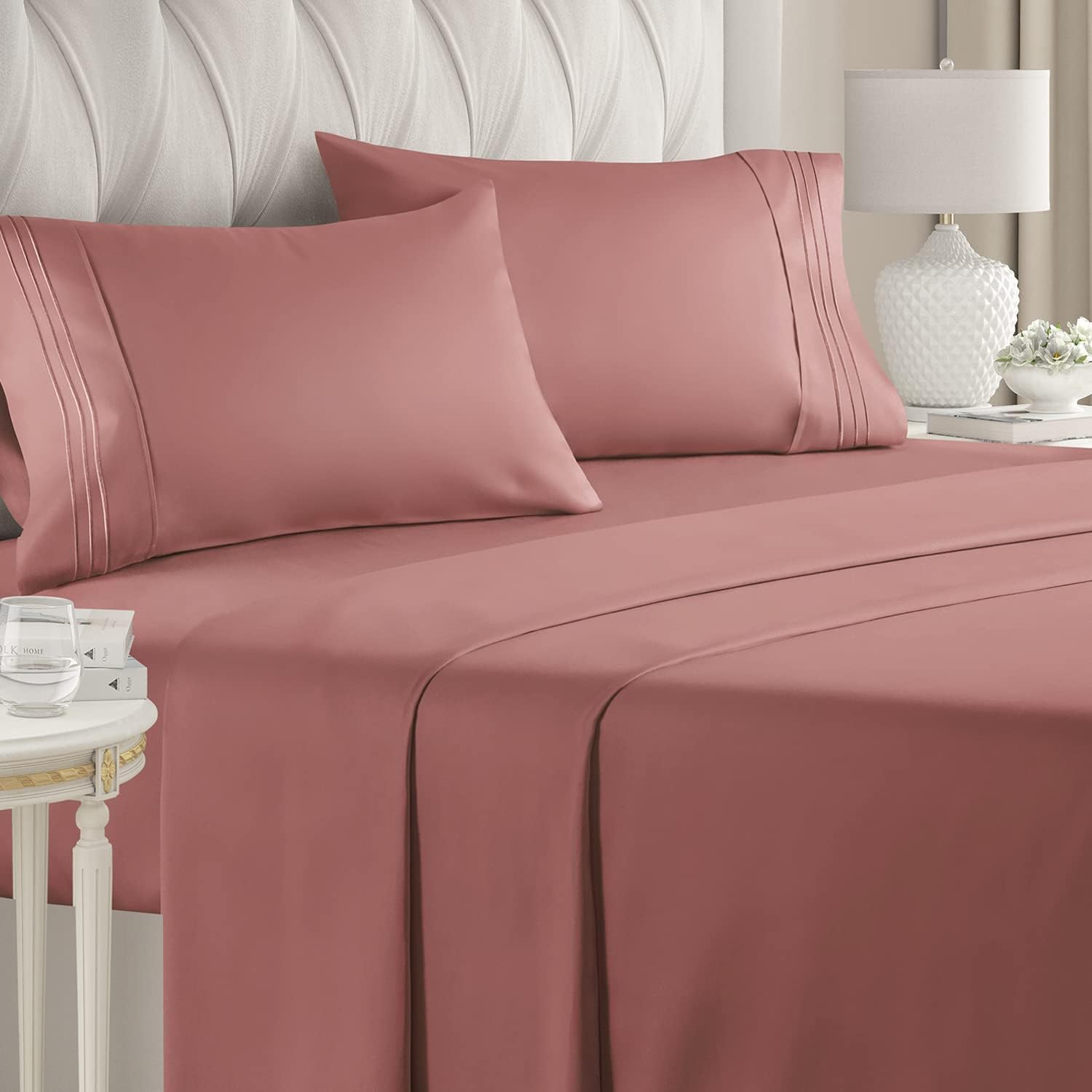 CGK Unlimited 4-Piece Microfiber Bed Sheet Set