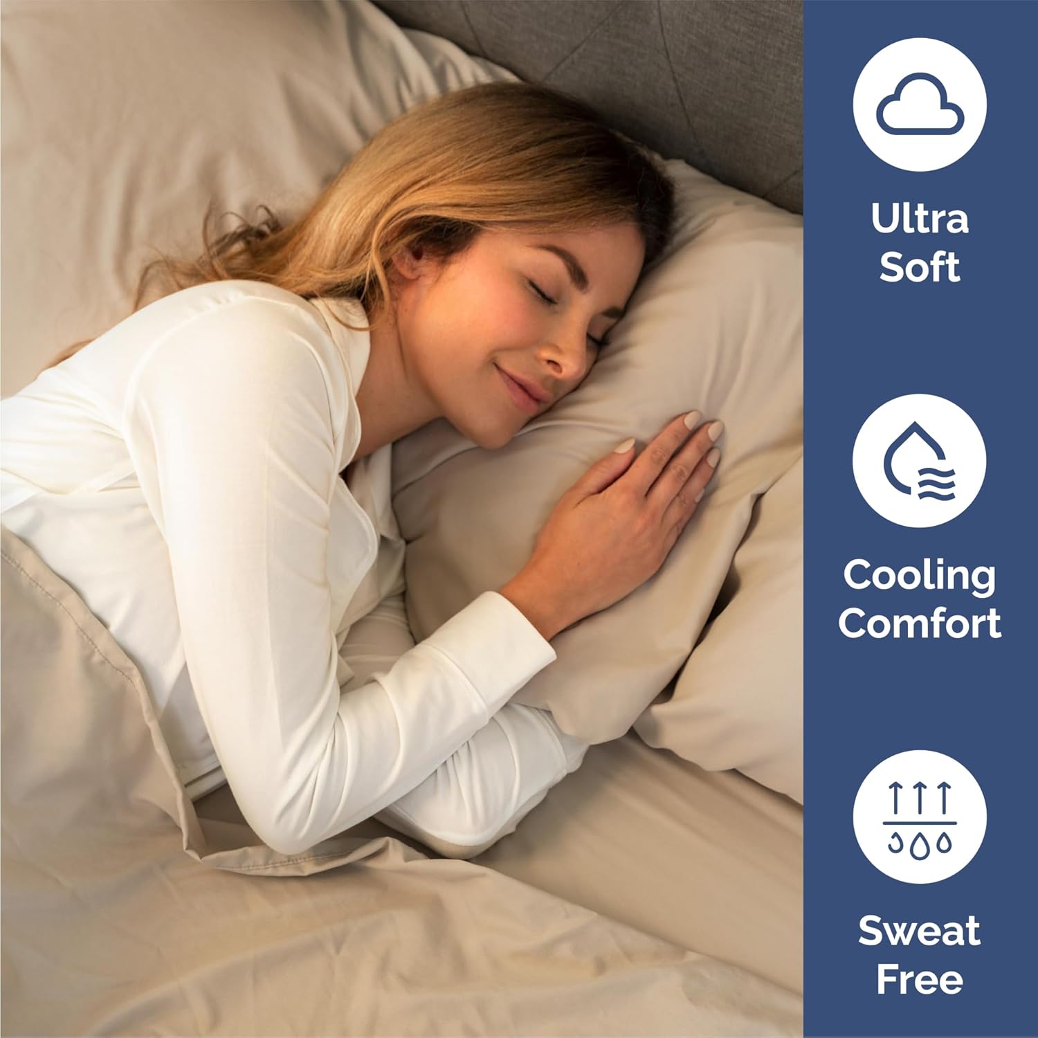 CGK Unlimited 4-Piece Microfiber Bed Sheet Set