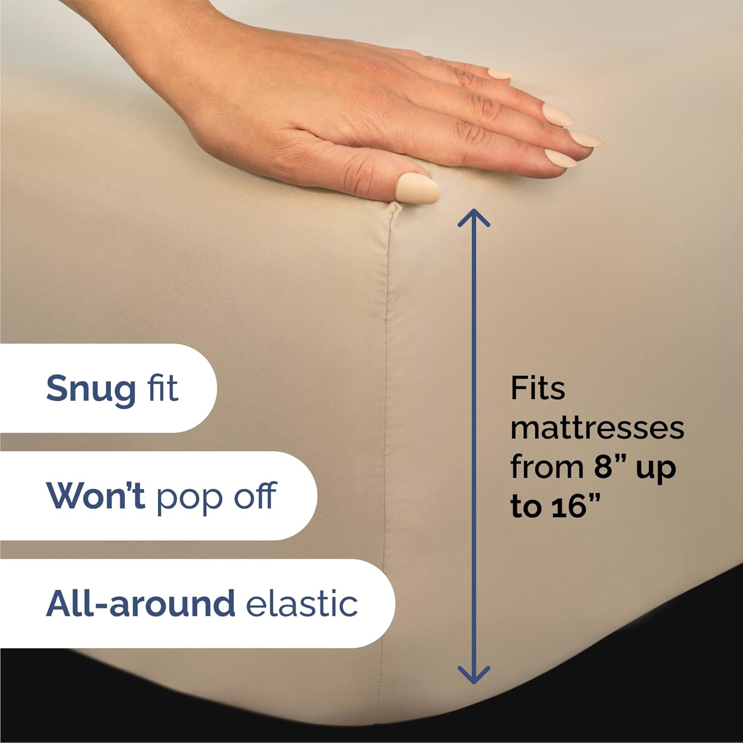 CGK Unlimited 4-Piece Microfiber Bed Sheet Set