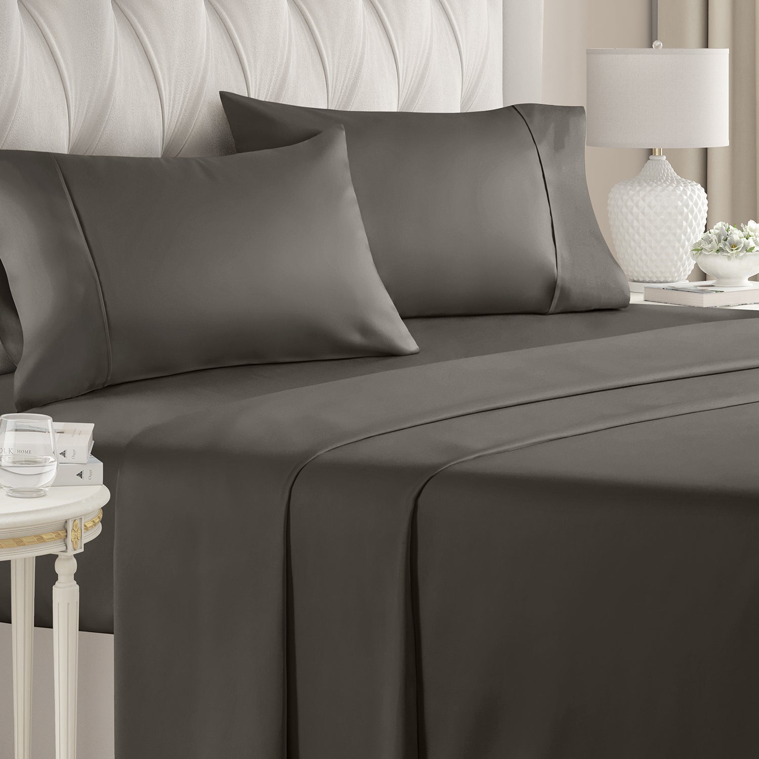 CGK Unlimited 4-Piece Microfiber Bed Sheet Set