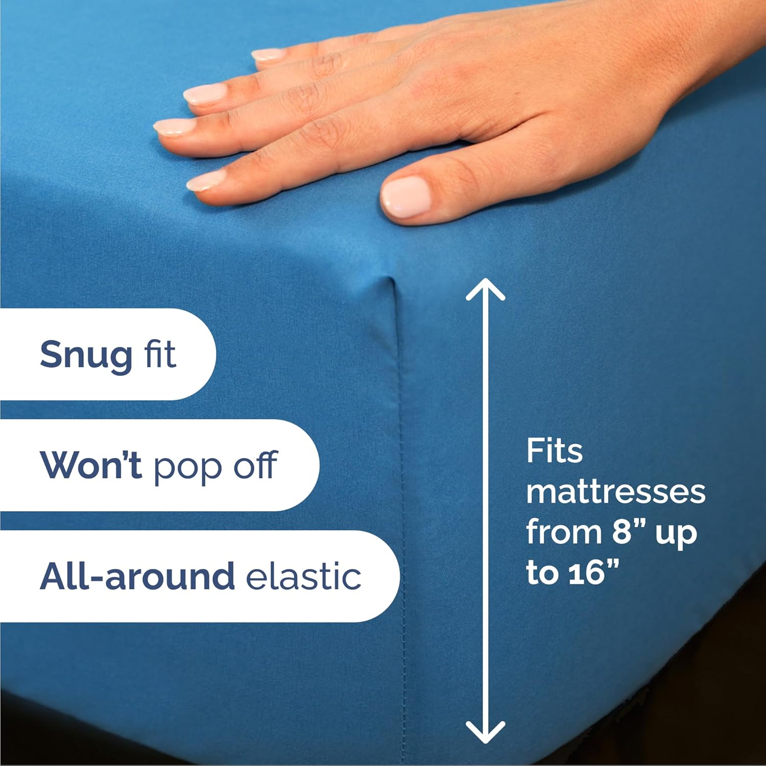 CGK Unlimited 4-Piece Microfiber Bed Sheet Set