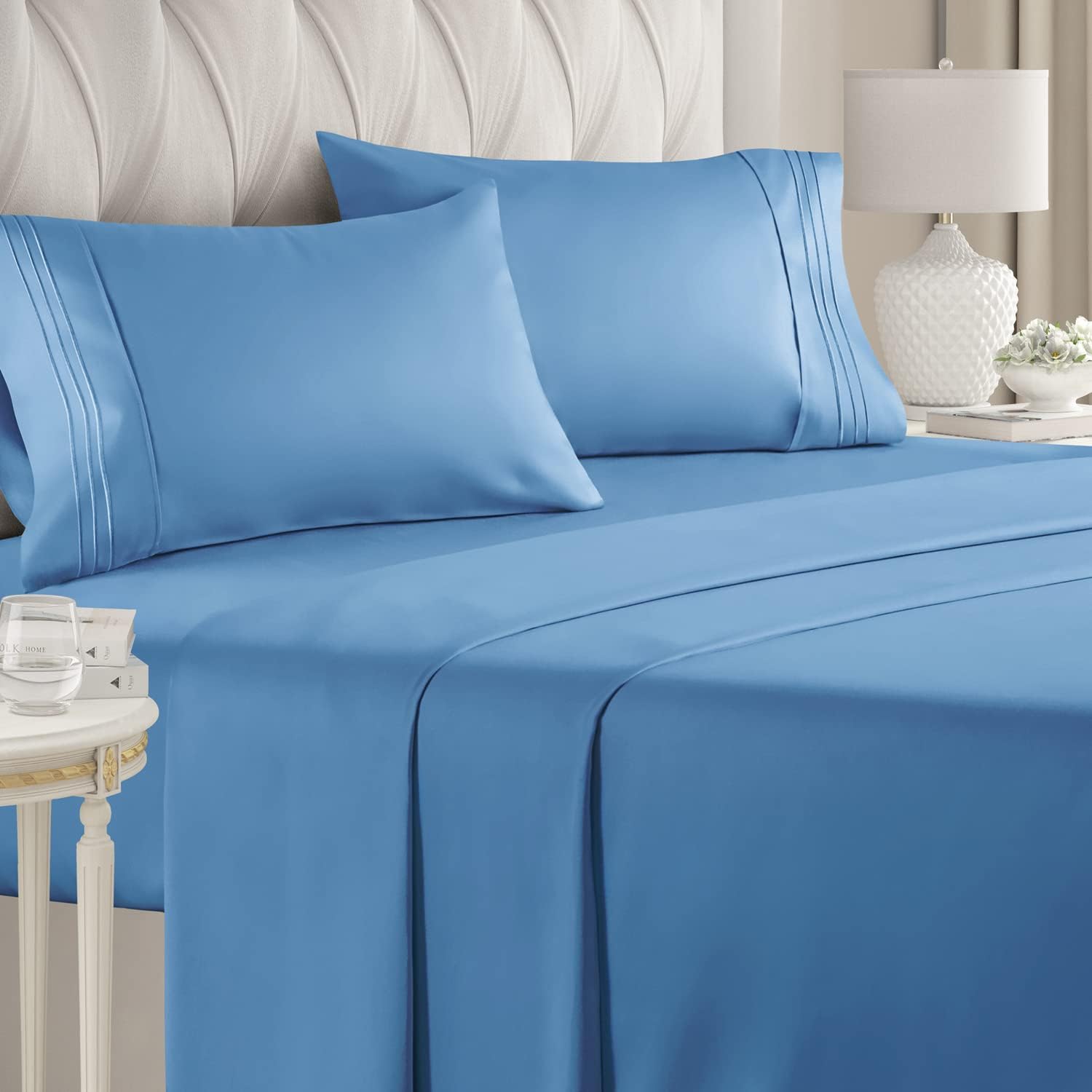 CGK Unlimited 4-Piece Microfiber Bed Sheet Set
