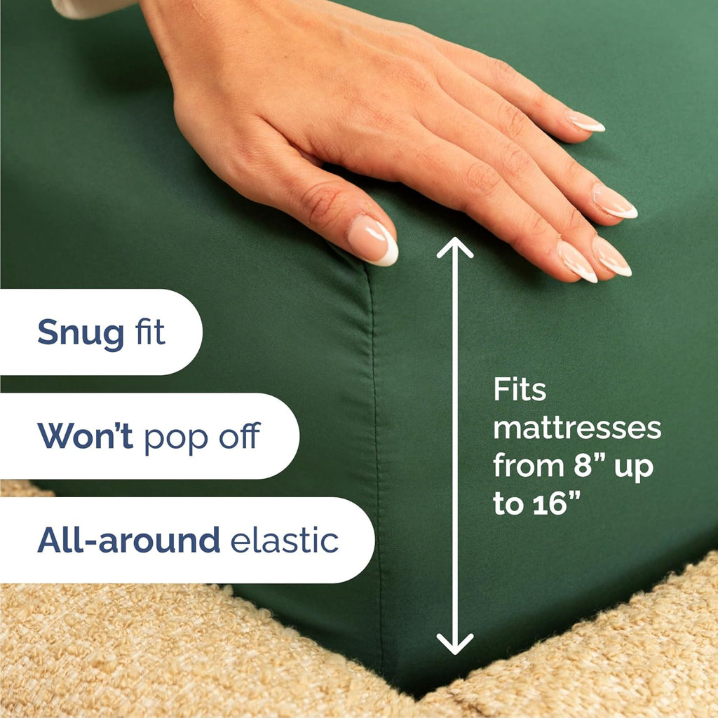 CGK Unlimited 4-Piece Microfiber Bed Sheet Set