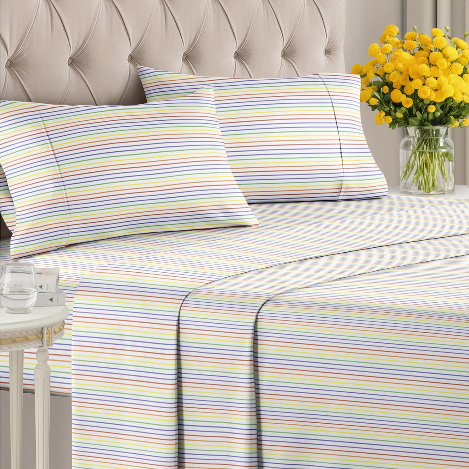 CGK Unlimited 4-Piece Microfiber Bed Sheet Set