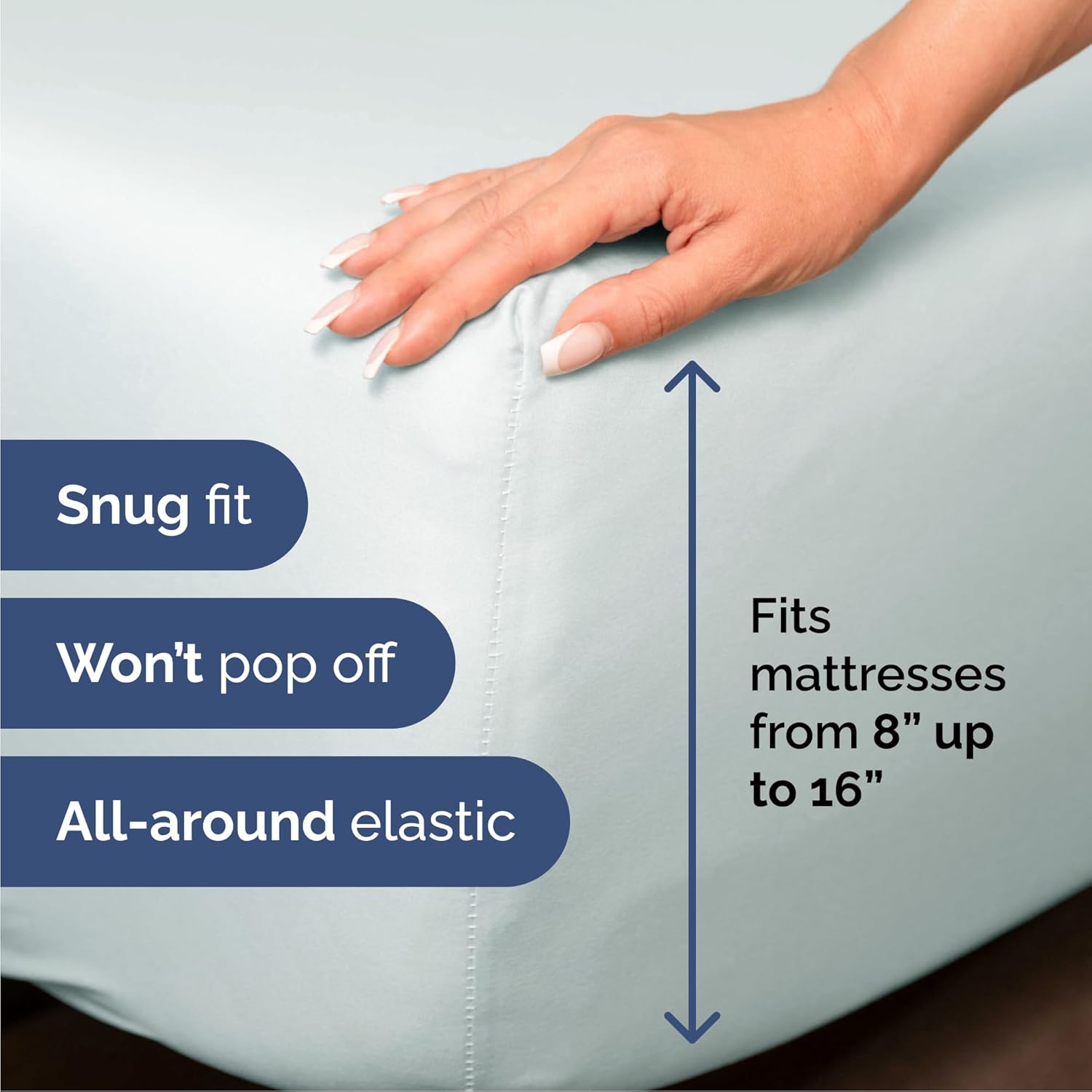 CGK Unlimited 4-Piece Microfiber Bed Sheet Set