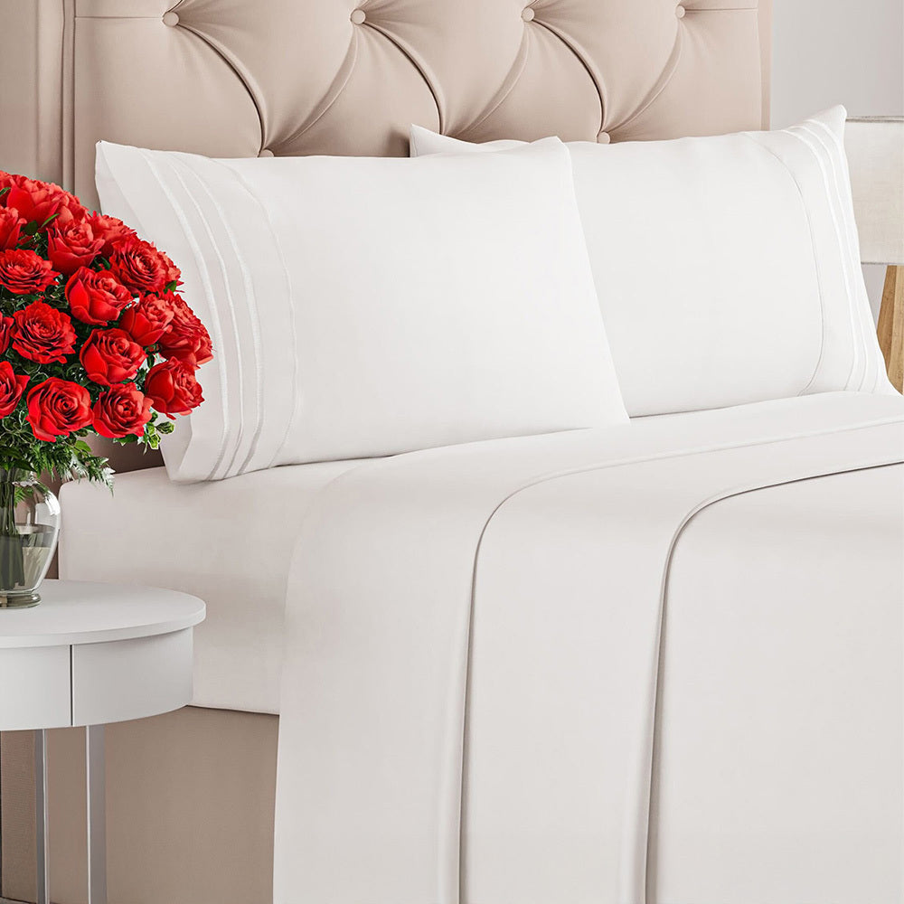 CGK Unlimited 4-Piece Microfiber Bed Sheet Set