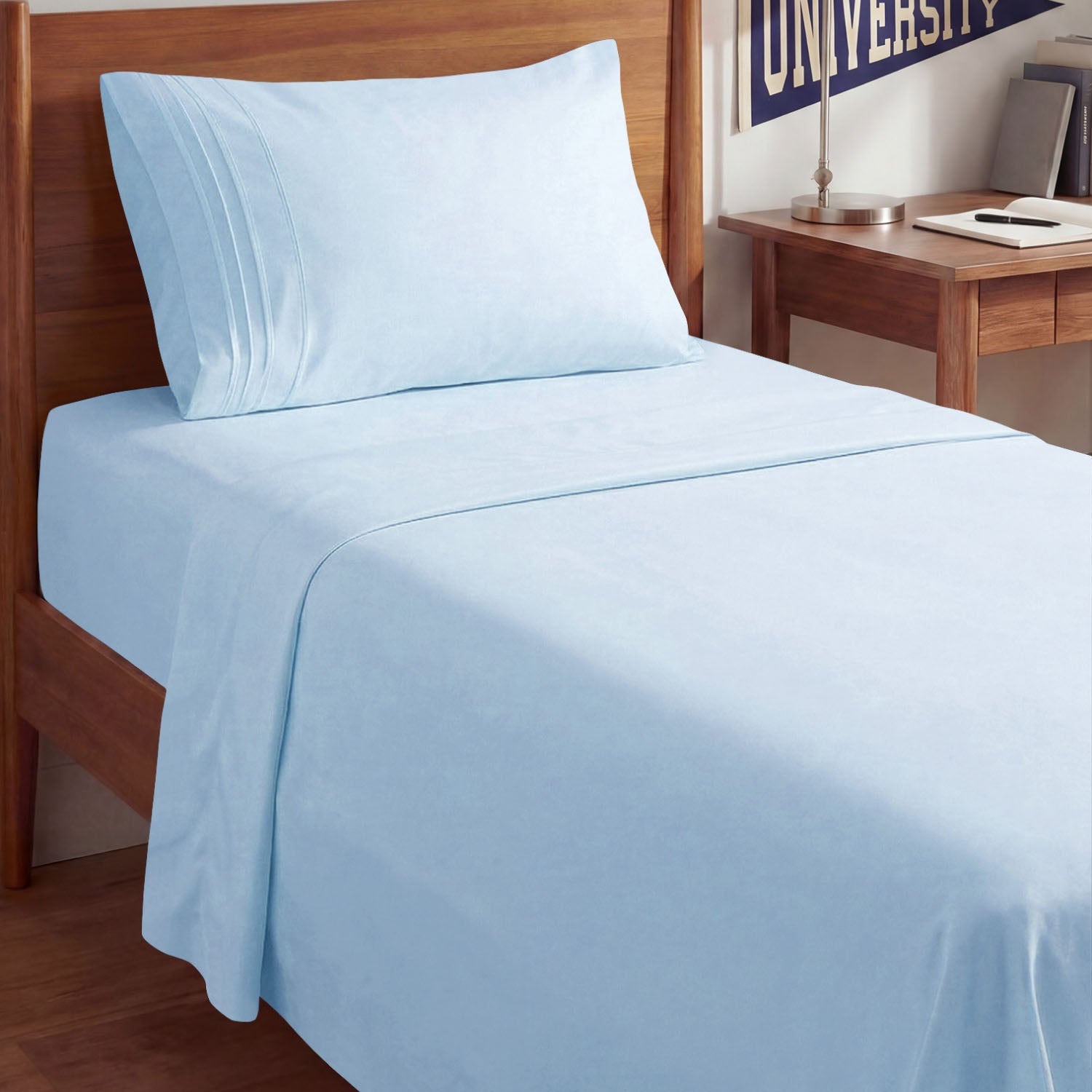 CGK Unlimited 4-Piece Microfiber Bed Sheet Set