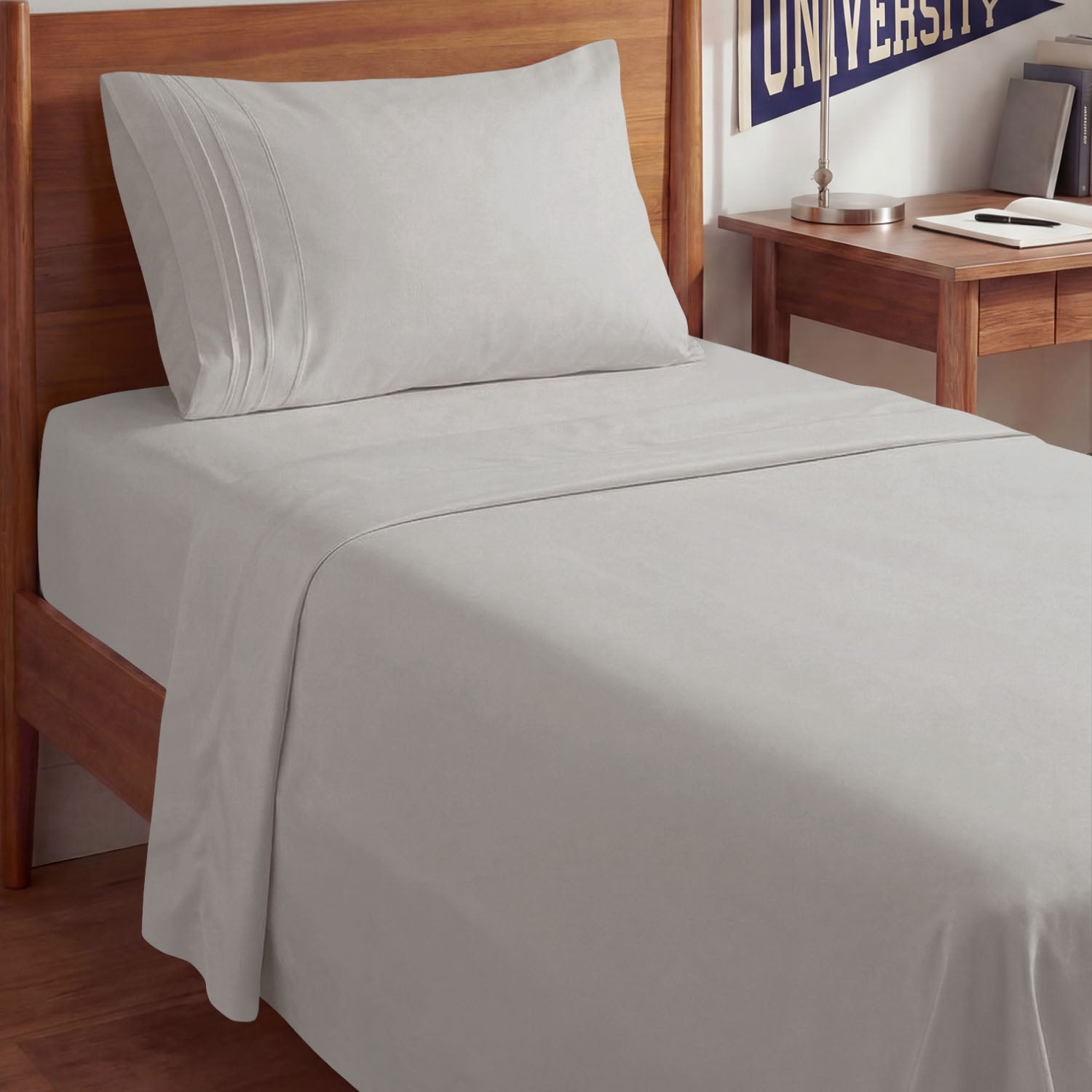 CGK Unlimited 4-Piece Microfiber Bed Sheet Set