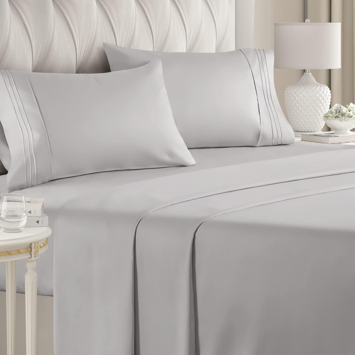 CGK Unlimited 4-Piece Microfiber Bed Sheet Set
