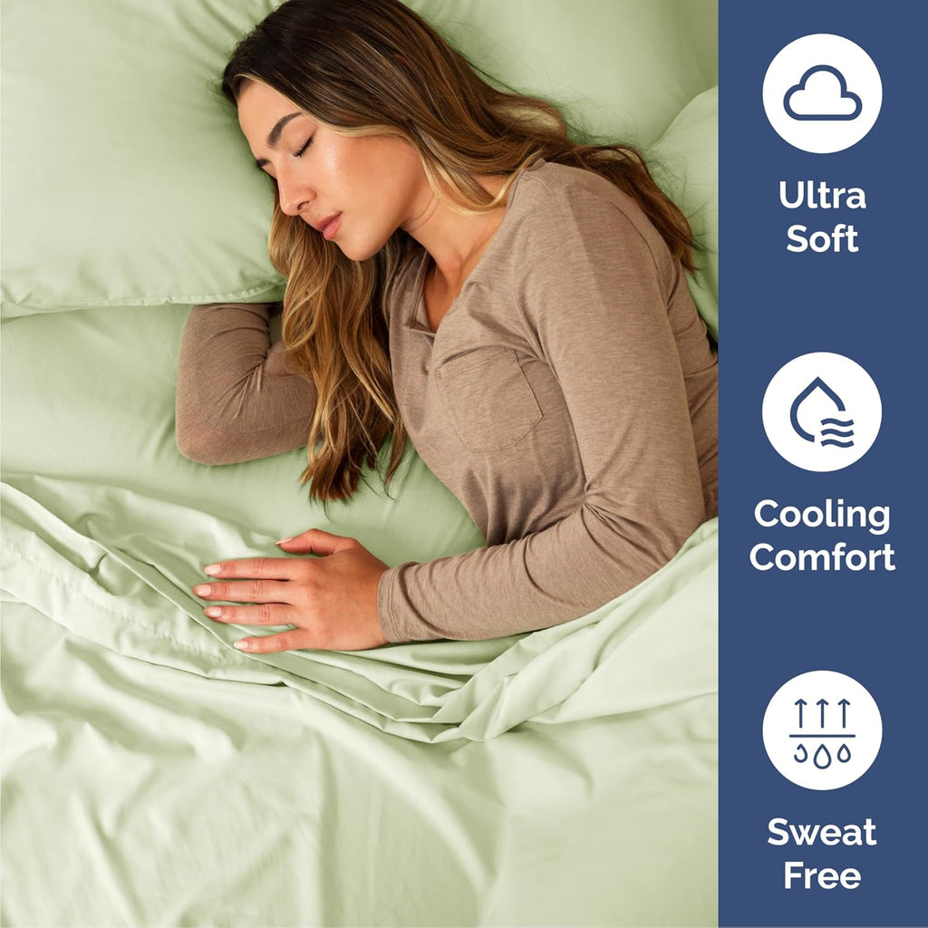 CGK Unlimited 4-Piece Microfiber Bed Sheet Set