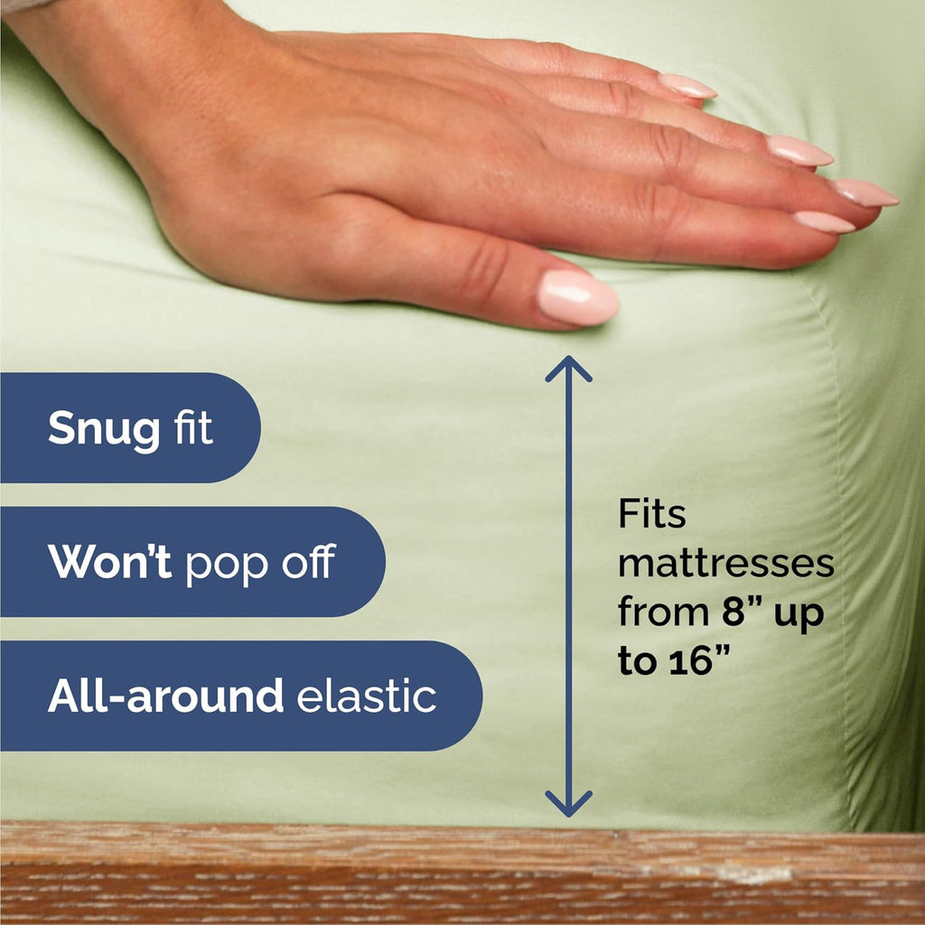 CGK Unlimited 4-Piece Microfiber Bed Sheet Set