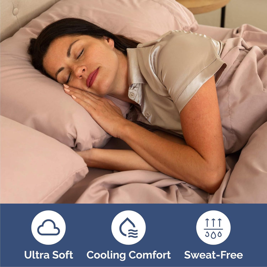 CGK Unlimited 4-Piece Microfiber Bed Sheet Set