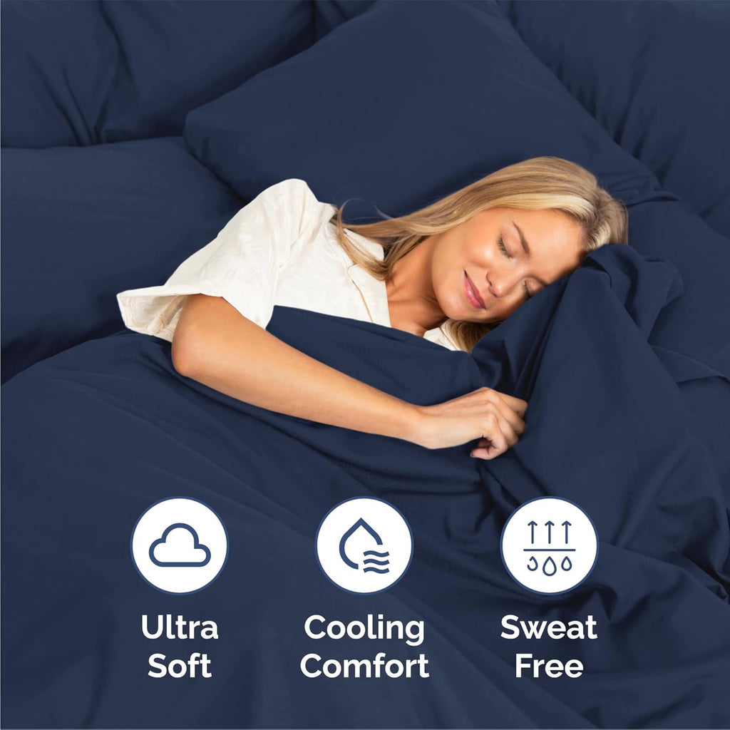 CGK Unlimited 4-Piece Microfiber Bed Sheet Set