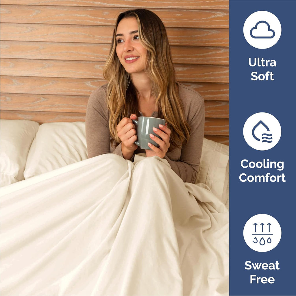 CGK Unlimited 4-Piece Microfiber Bed Sheet Set