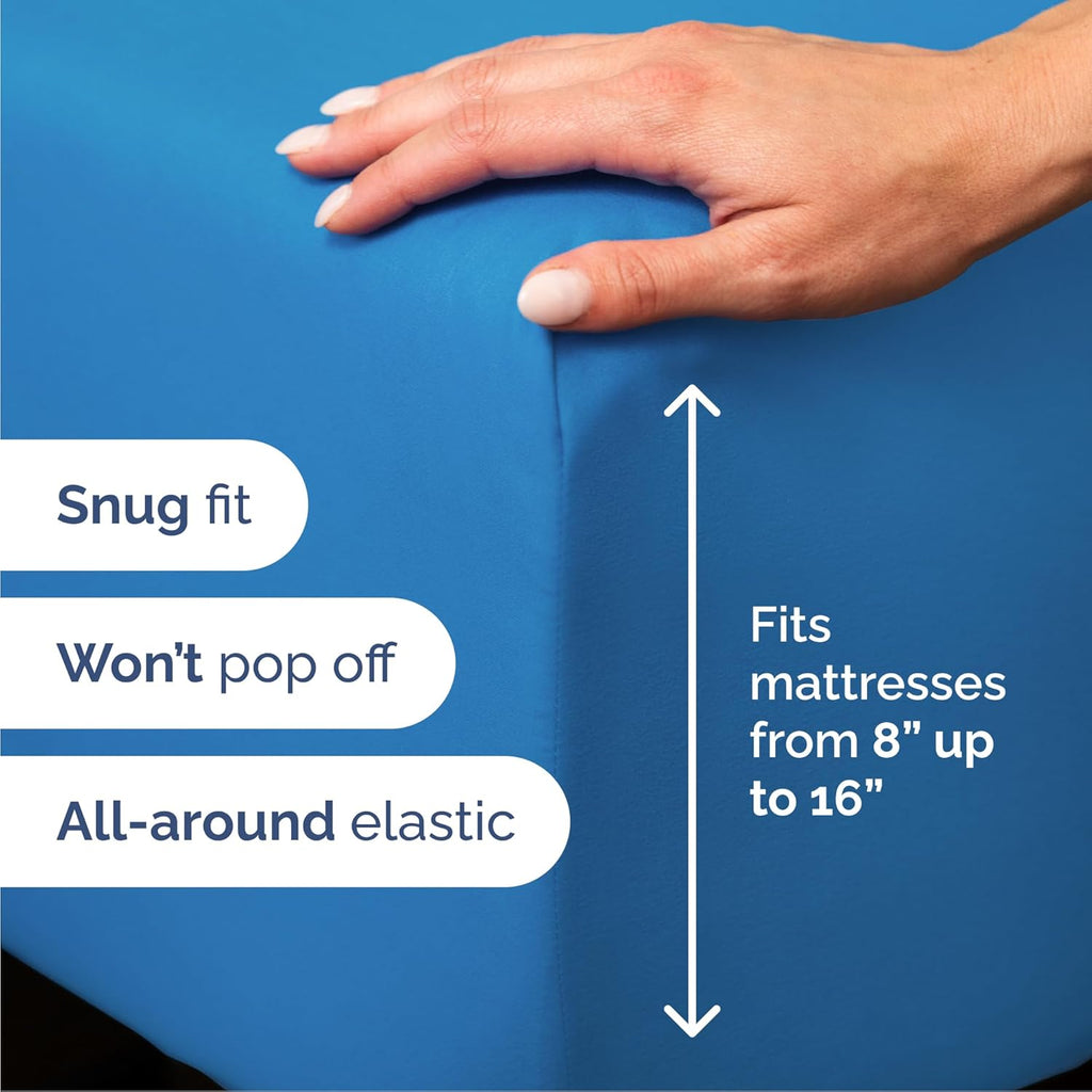 CGK Unlimited 4-Piece Microfiber Bed Sheet Set