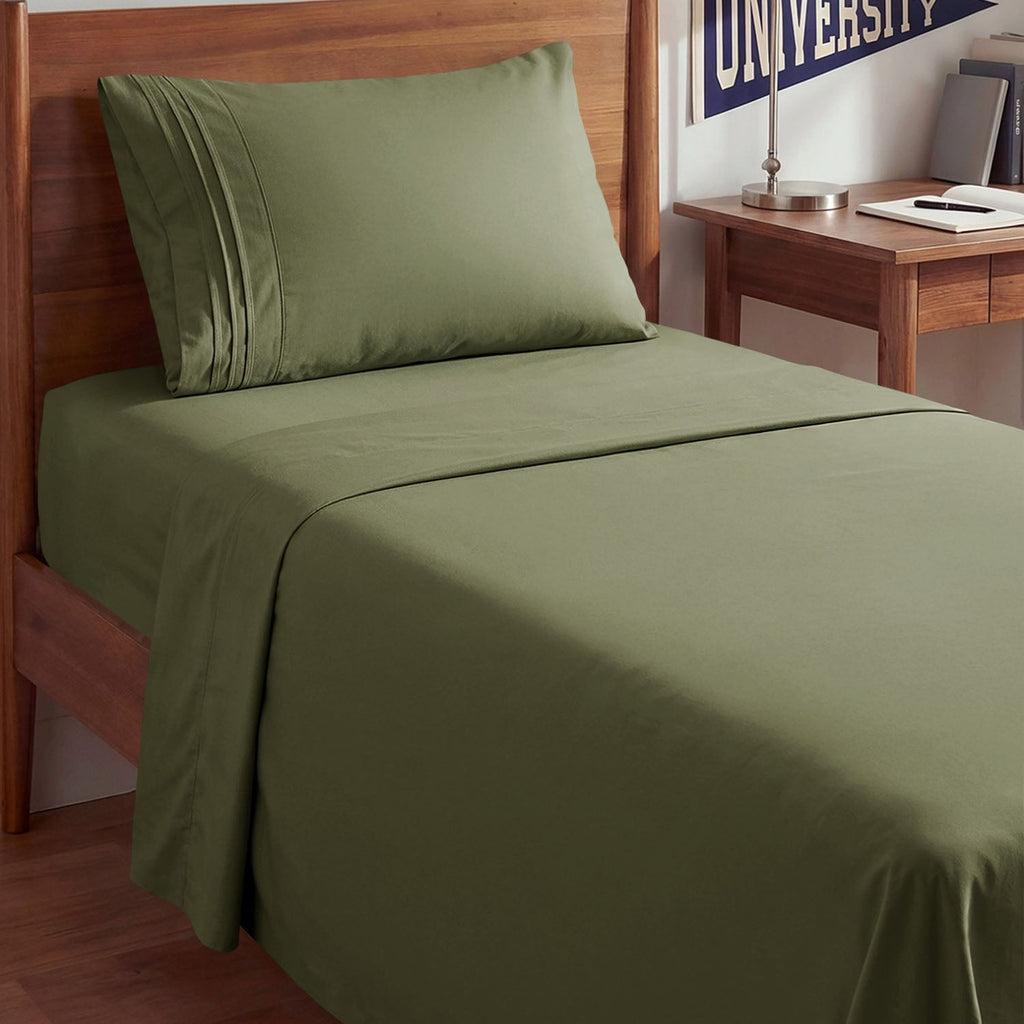 CGK Unlimited 4-Piece Microfiber Bed Sheet Set