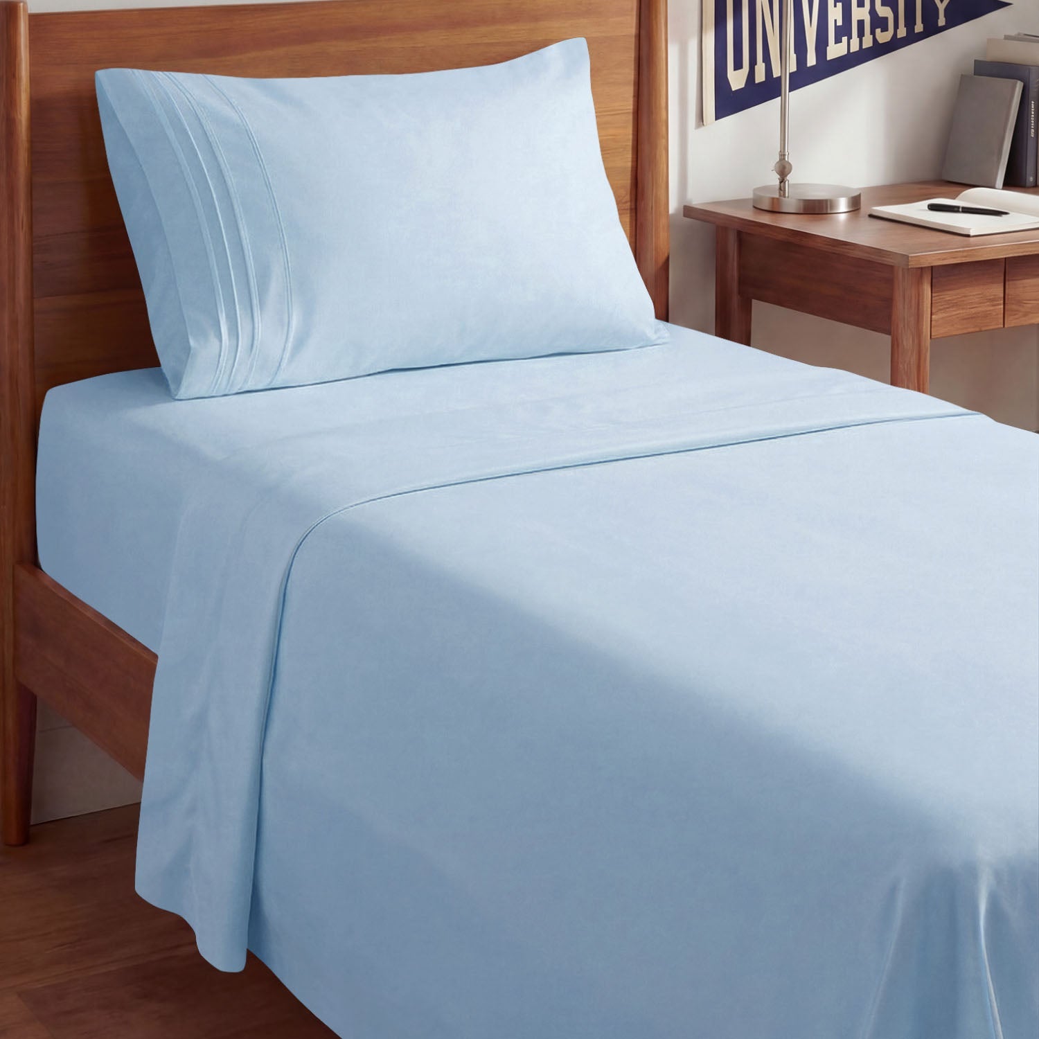 CGK Unlimited 4-Piece Microfiber Bed Sheet Set